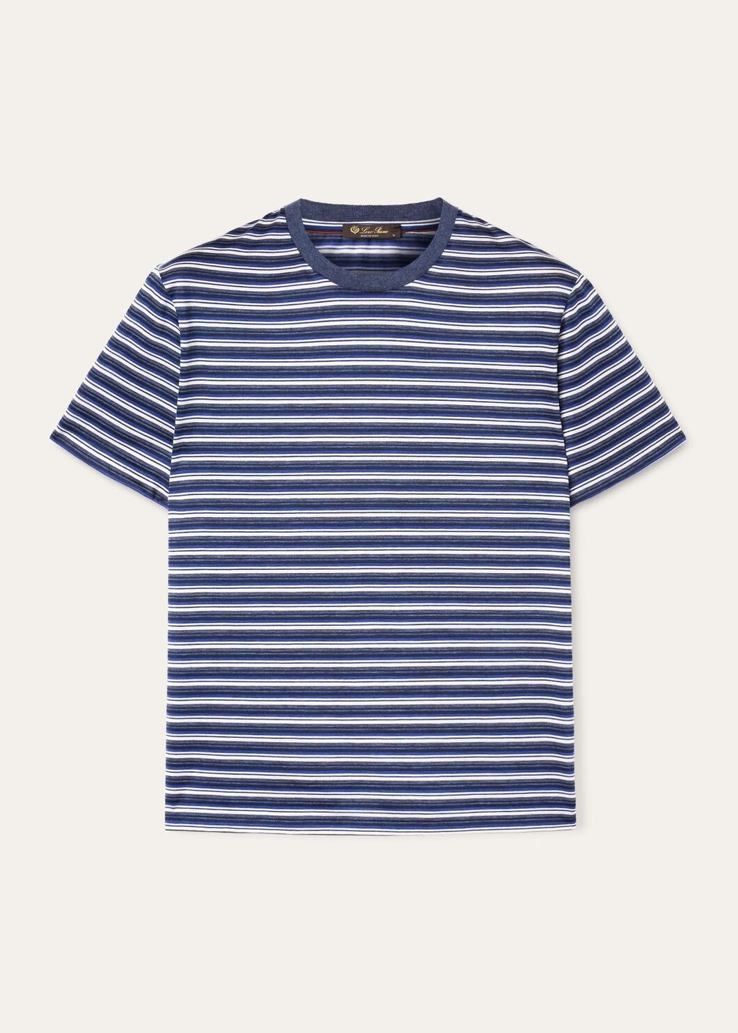 Loro Piana o1w1db10125 FAN8047 Oyashio T-Shirt in Multicolor Size US XL / EU 56 / 4 - 1 Thumbnail