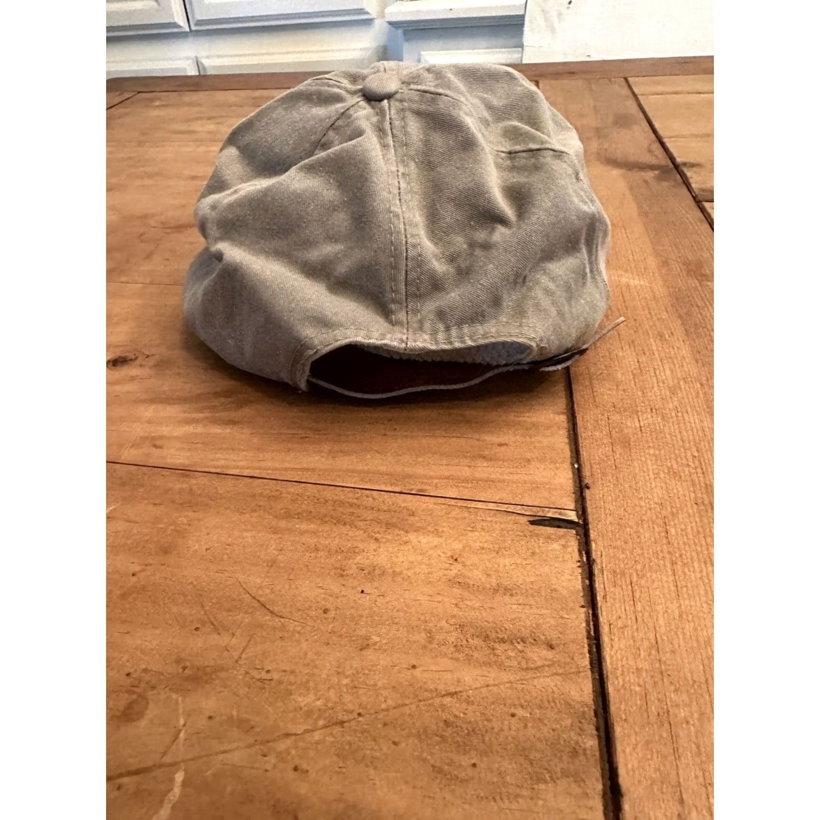 Madison VINTAGE Lenny & Joes Fish Tale Madison CT Cap Hat Adult Adjustable Tan Beige One Size Men Ballcap Cap Size ONE SIZE - 3 Thumbnail