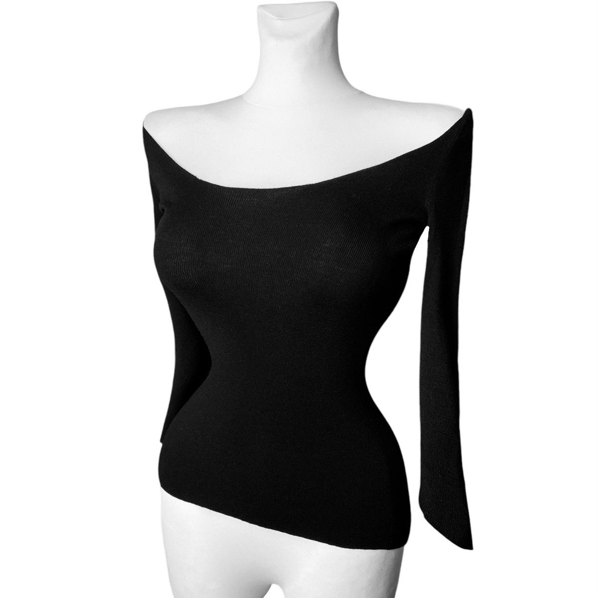Gucci Tom Ford design for Gucci Cashmere and Wool sweater blouse Size S / US 4 / IT 40 - 5 Thumbnail