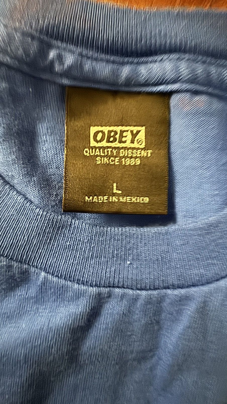 Obey × Vintage Obey Star Tee Size US L / EU 52-54 / 3 - 3 Thumbnail