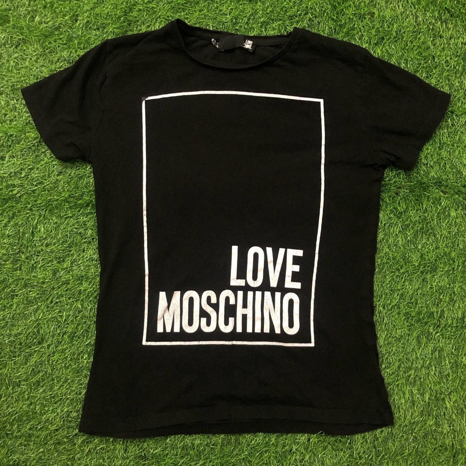 Love Moschino Women's Black ‘Love Moschino’ Graphic Tee Size XS / US 0-2 / IT 36-38 - 1 Thumbnail