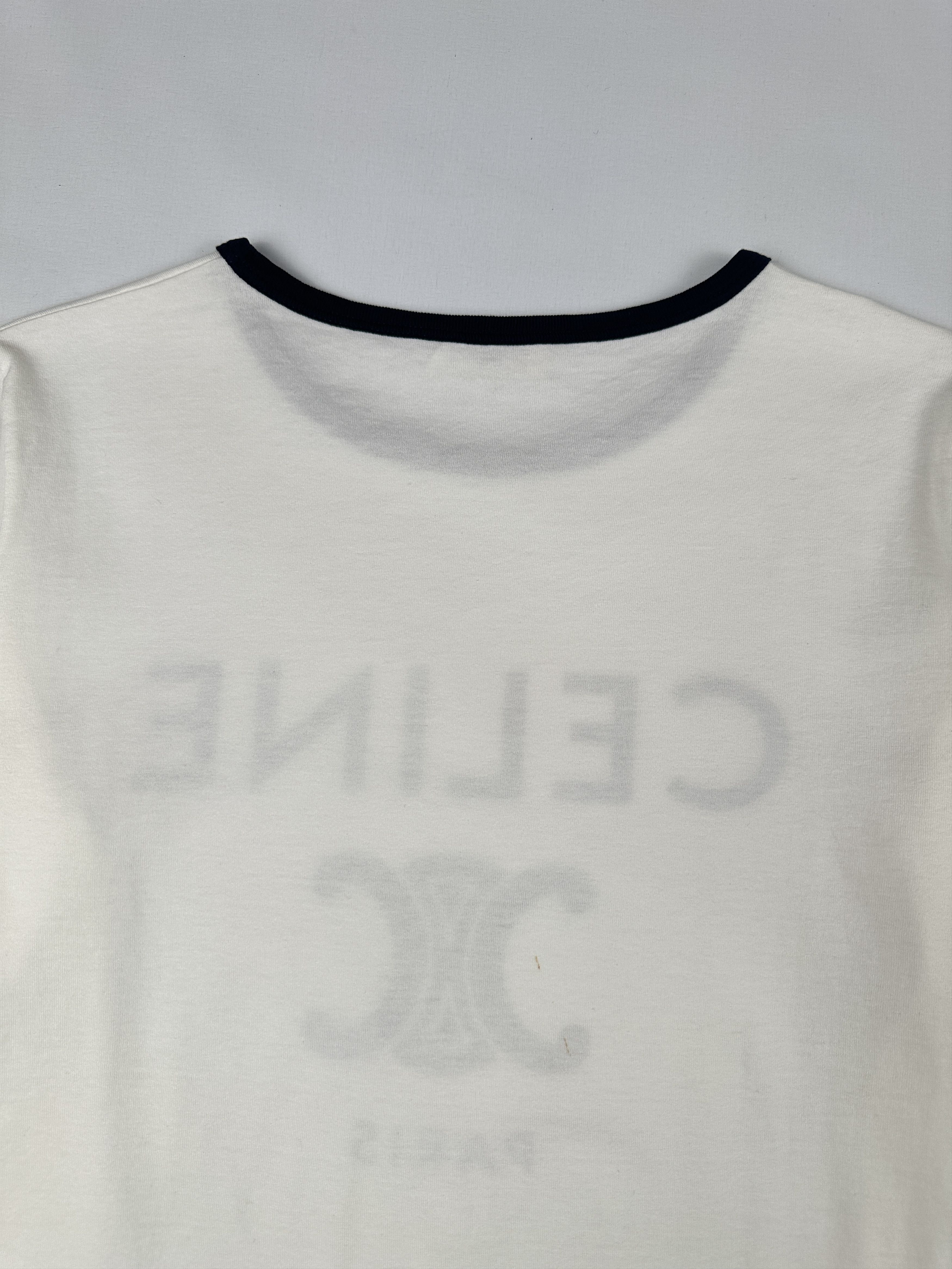 Celine Paris Triomphe Print T-Shirt Size S / US 4 / IT 40 - 8 Thumbnail
