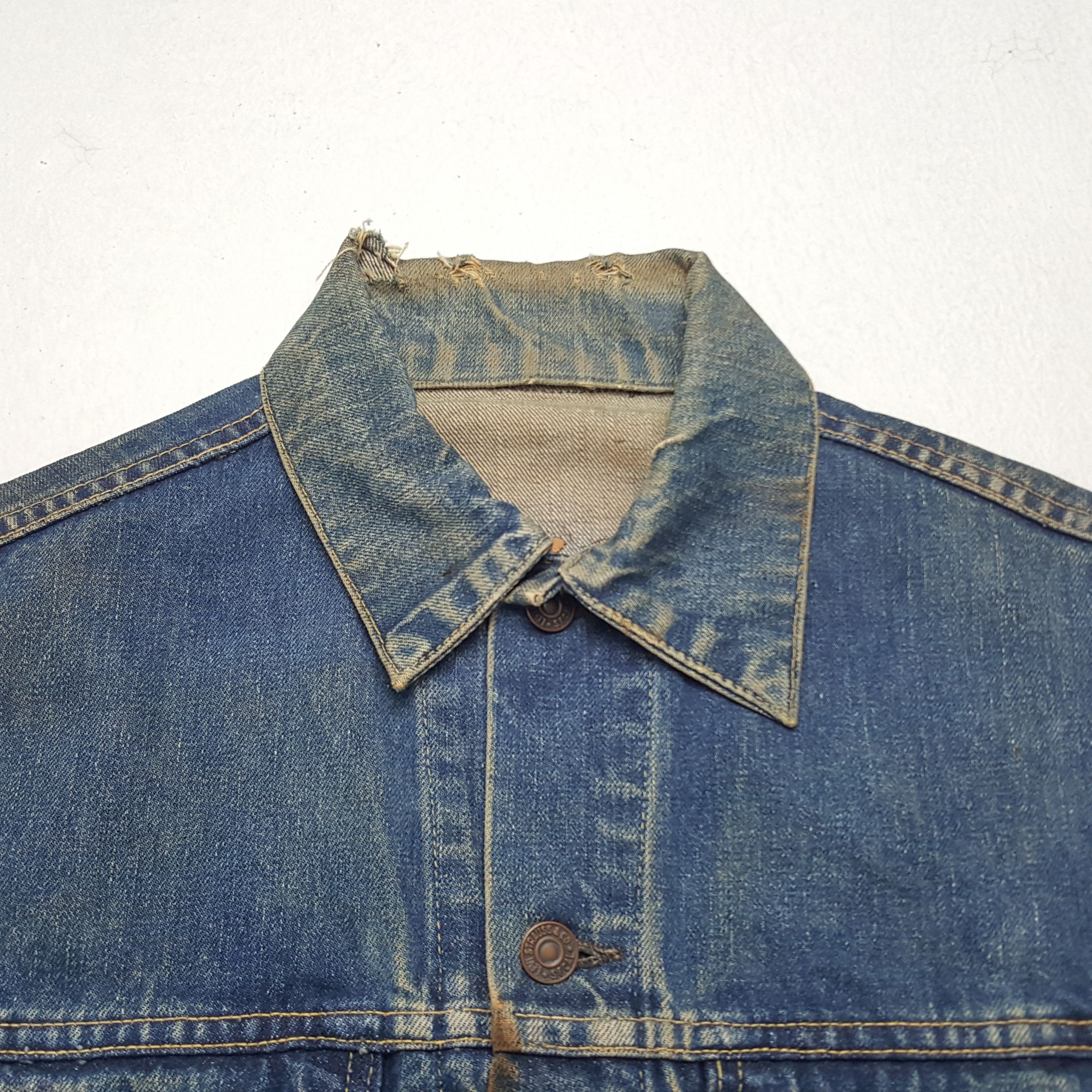 Levi's × Vintage Vintage Levi's Denim Sleeveless Jacket Size US S / EU 44-46 / 1 - 3 Thumbnail