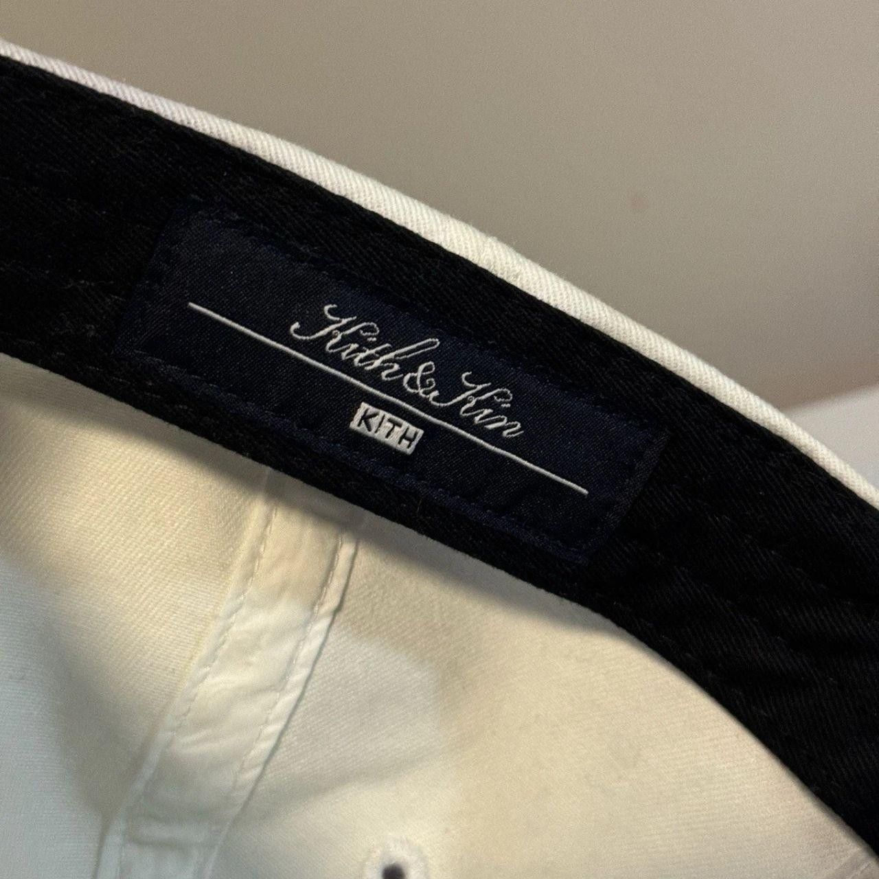 Kith Kith Script Logo 6-Panel Cap Nocturnal White Size ONE SIZE - 3 Thumbnail