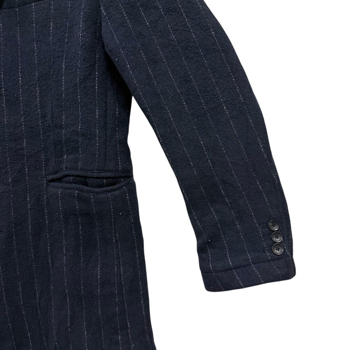 Journal Standard Journal Standard Lematex Pinstriped Coat Jacket Size US M / EU 48-50 / 2 - 7 Thumbnail