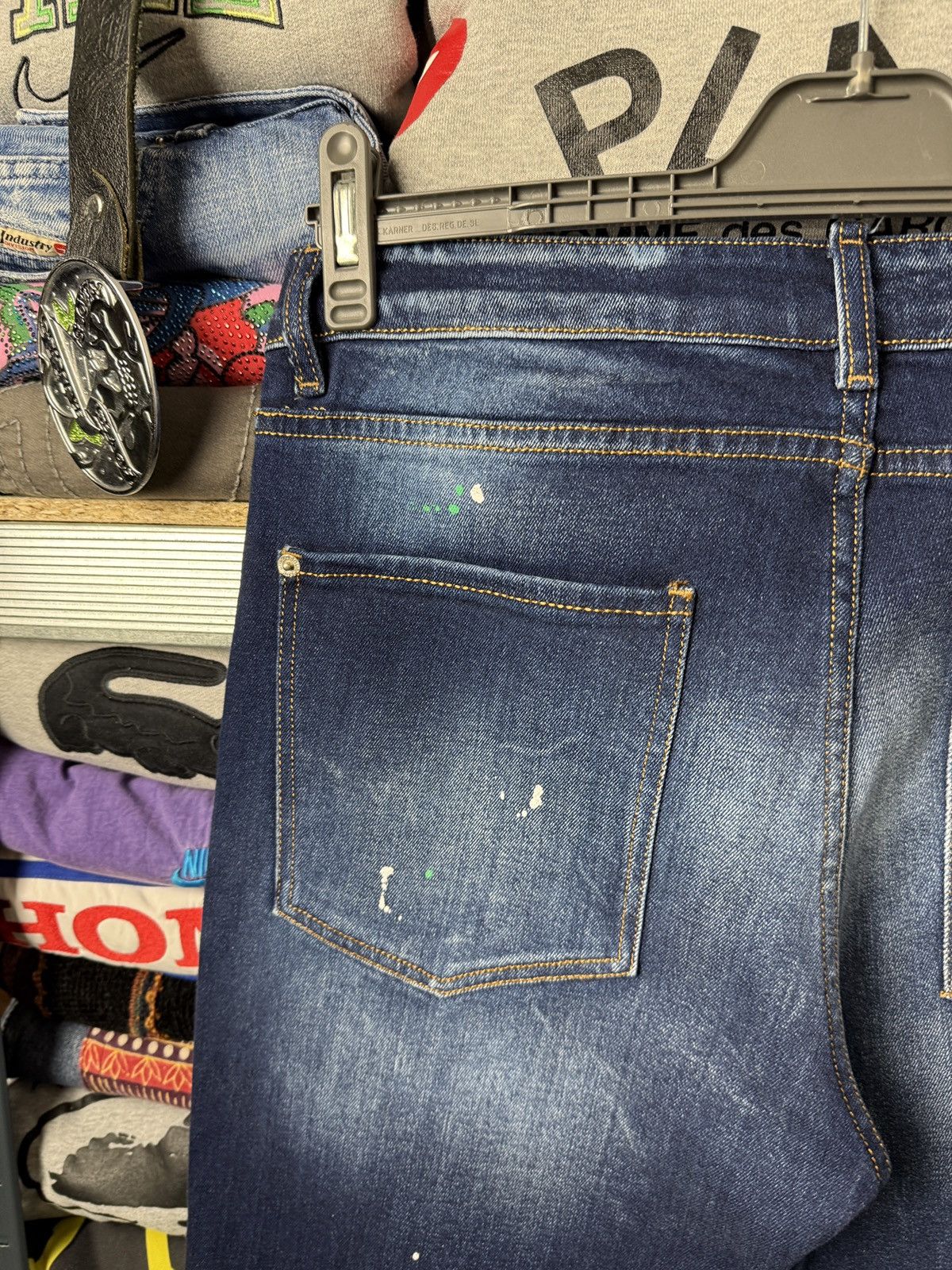 Dsquared2 Dsquared2 🇮🇹 Jeans Made In Italy Avant Garde Size US 34 / EU 50 - 9 Thumbnail