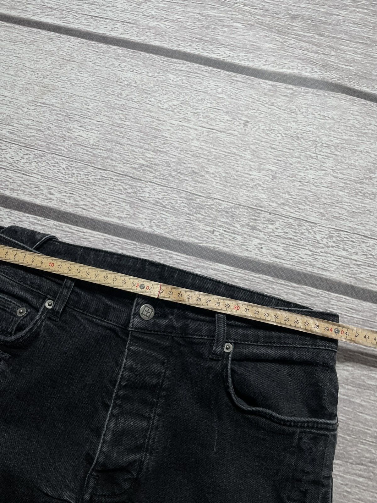 Ksubi Ksubi Black Distressed Van Wrinkle Jeans Size US 32 / EU 48 - 10 Thumbnail