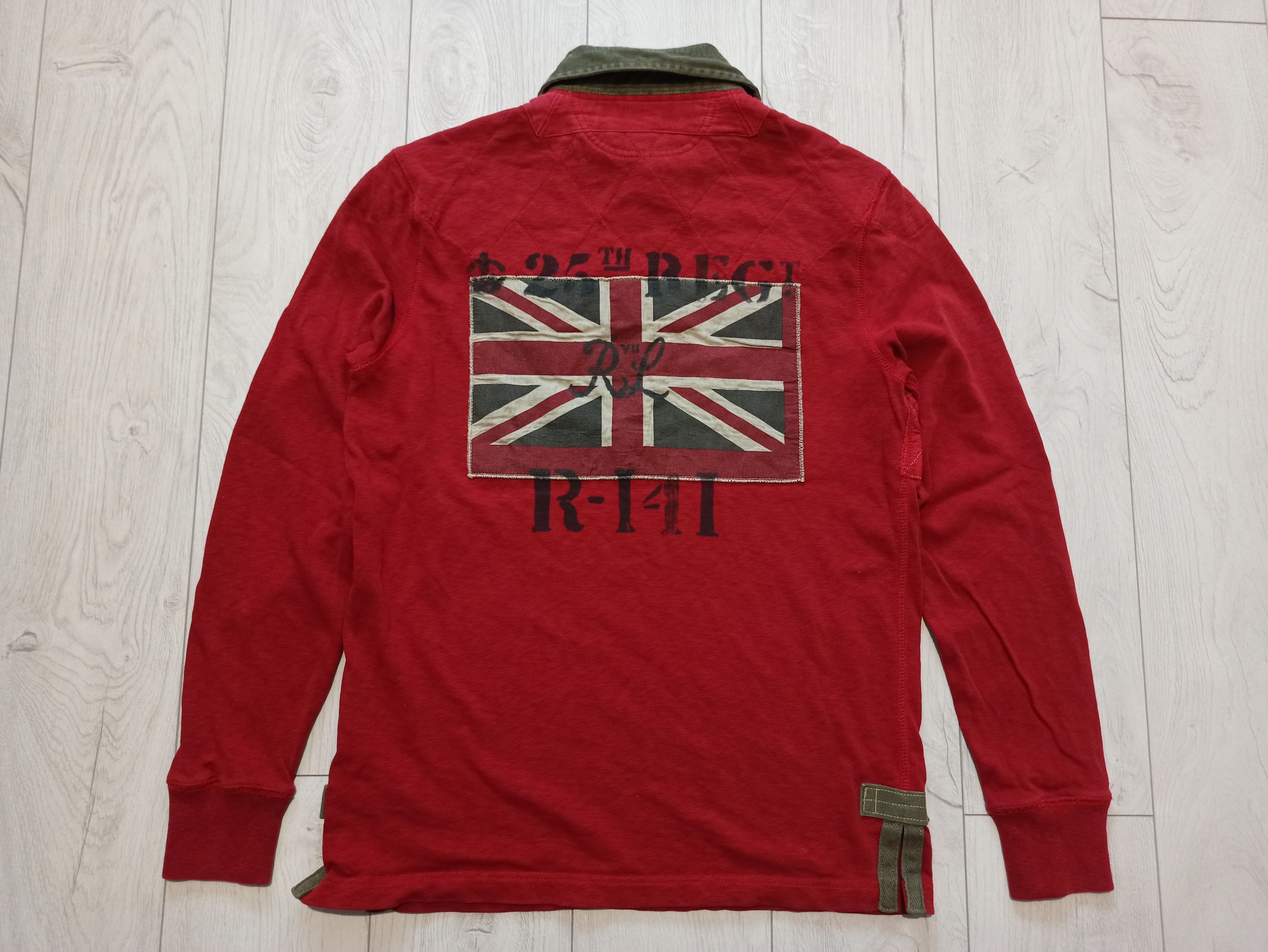 Polo Ralph Lauren × Vintage Polo Ralph Lauren military long sleeve shirt Size US S / EU 44-46 / 1 - 1 Thumbnail