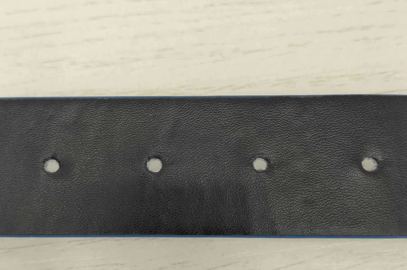 Bape BAPE 24aw ABC BLUE COMO Swarovski stone LETHER BELT L Size 36 - 4 Thumbnail