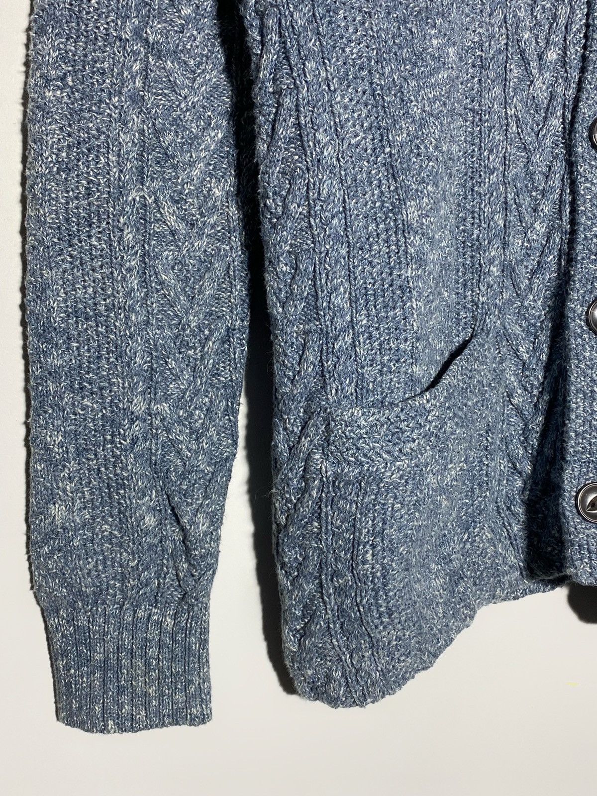 Vintage Ralph Lauren Denim & Supply Cable Knit Men’s Cardigan Size US S / EU 44-46 / 1 - 8 Thumbnail