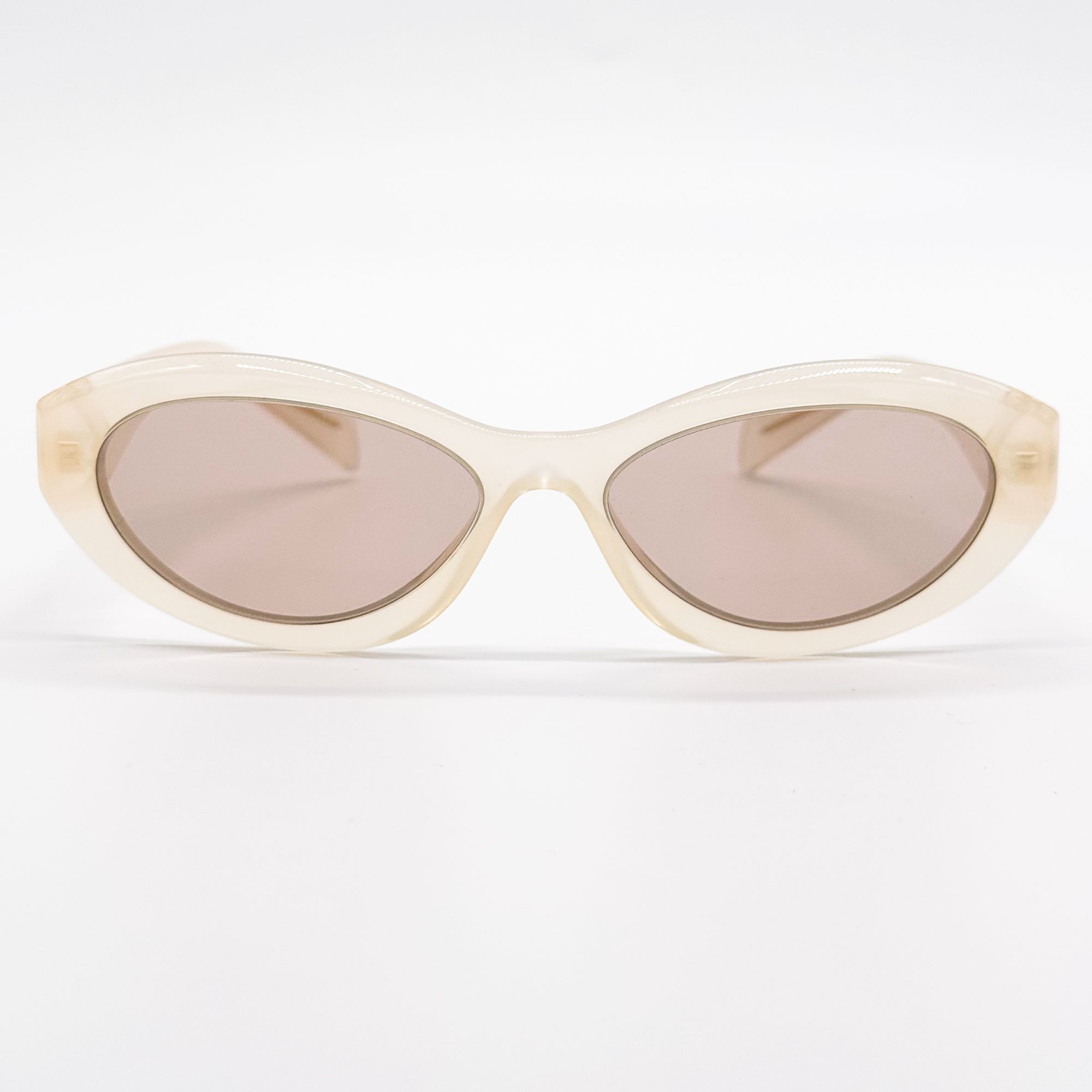 Prada NEW PRADA SUNGLASSES, PRADA SPR 26Z 12V4I2 WOMEN OPAL MILK/B Size ONE SIZE - 4 Thumbnail