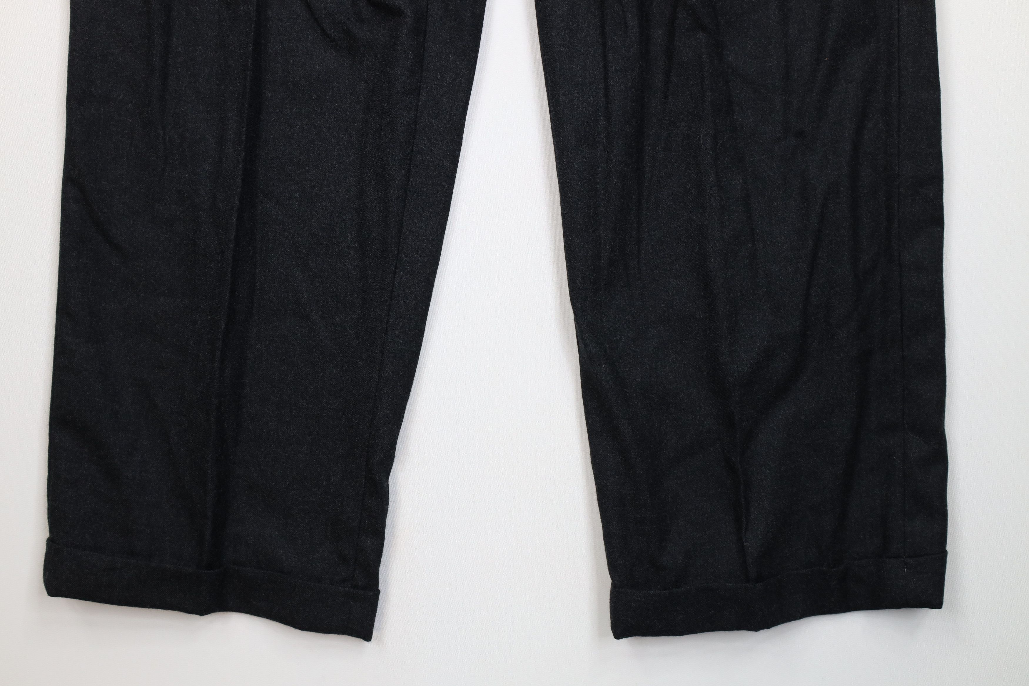 Orvis Deadstock Vintage 90s Y2K Orvis Wide Leg Chino Pants Gray Size US 38 / EU 54 - 4 Thumbnail