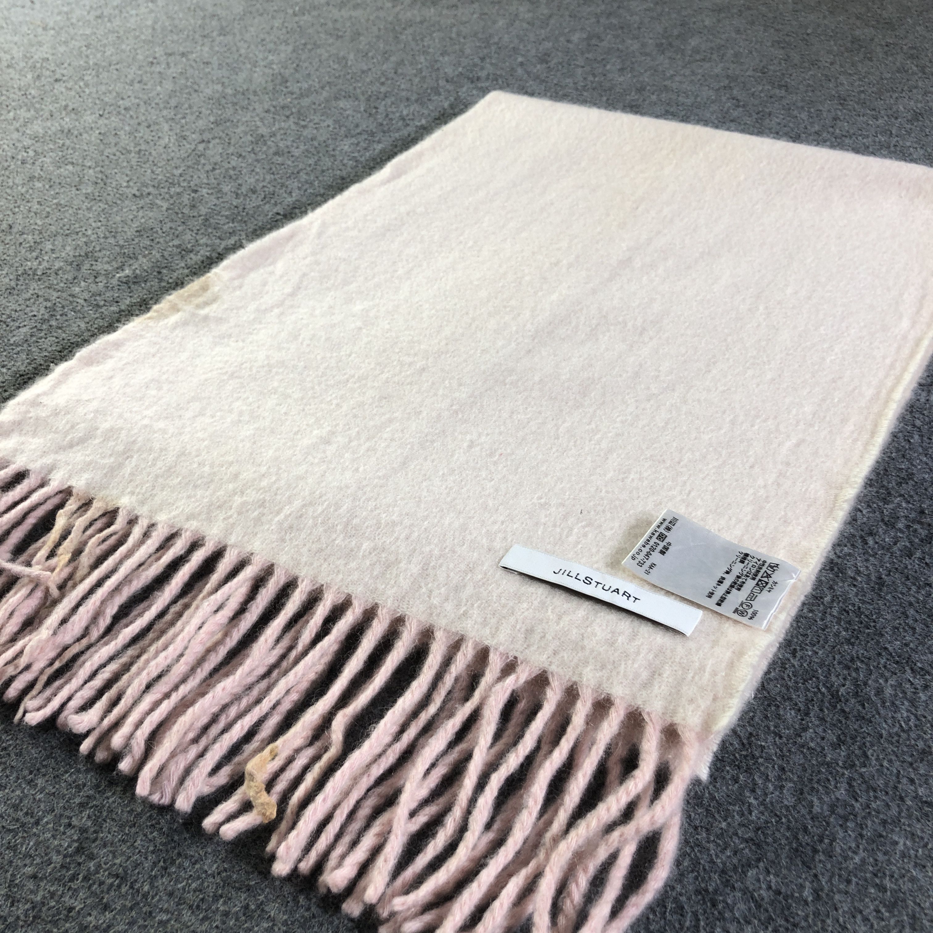 Jil Stuart Cashmere Scarf Muffler Neckwear V2729