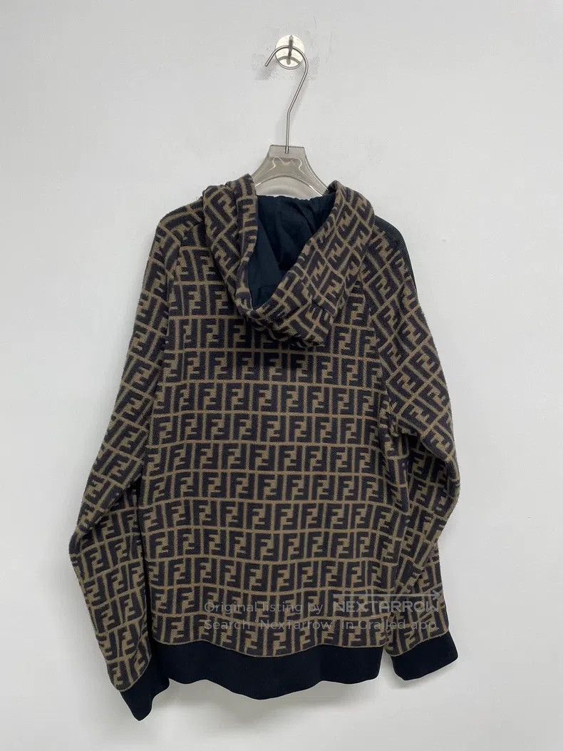 Fendi Fendi Monogram Fleece Teddy Bear Jacket Size US L / EU 52-54 / 3 - 5 Thumbnail