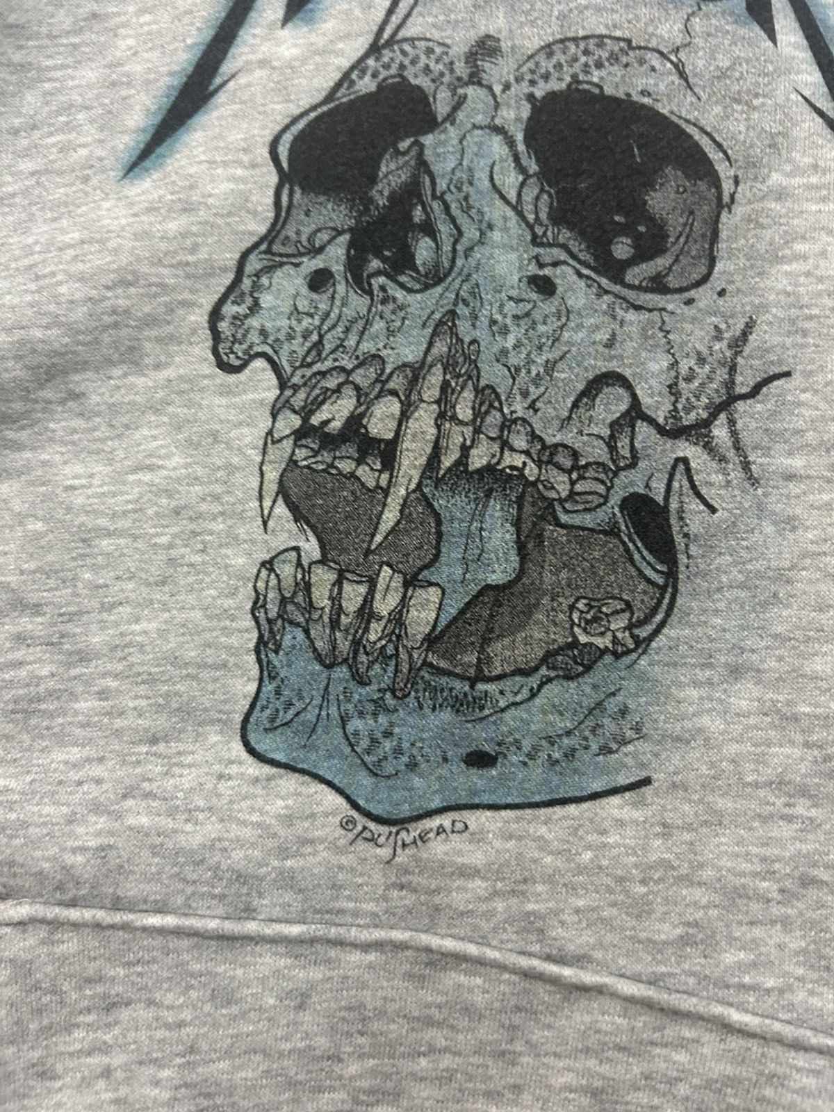 Band Tees × Metallica Mettalica pushead 2017 hoodie Size US M / EU 48-50 / 2 - 6 Thumbnail