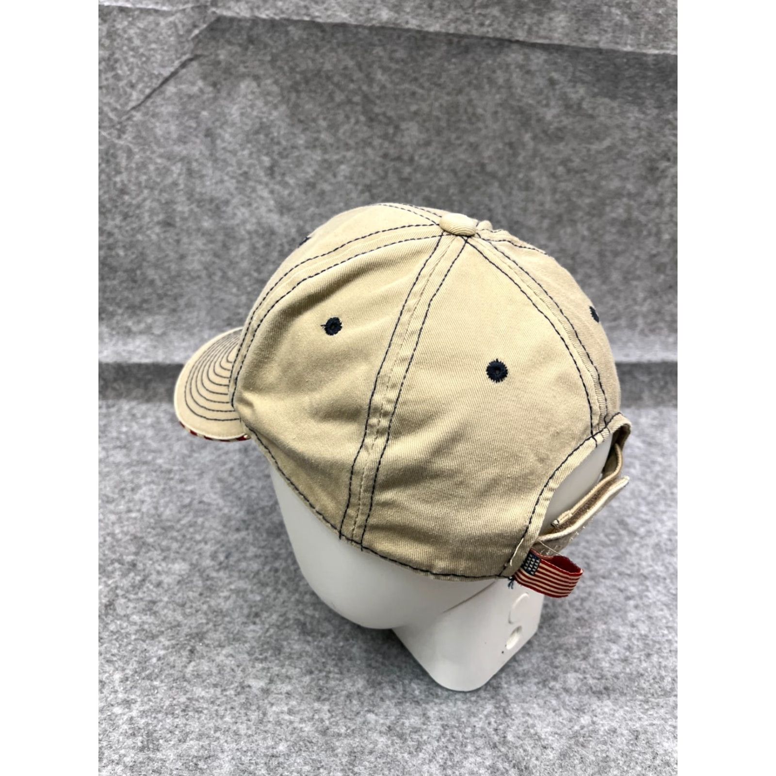 Vintage Outdoor Cap Hat Adult One Size Ivory Cotton Firearms Size ONE SIZE - 5 Thumbnail