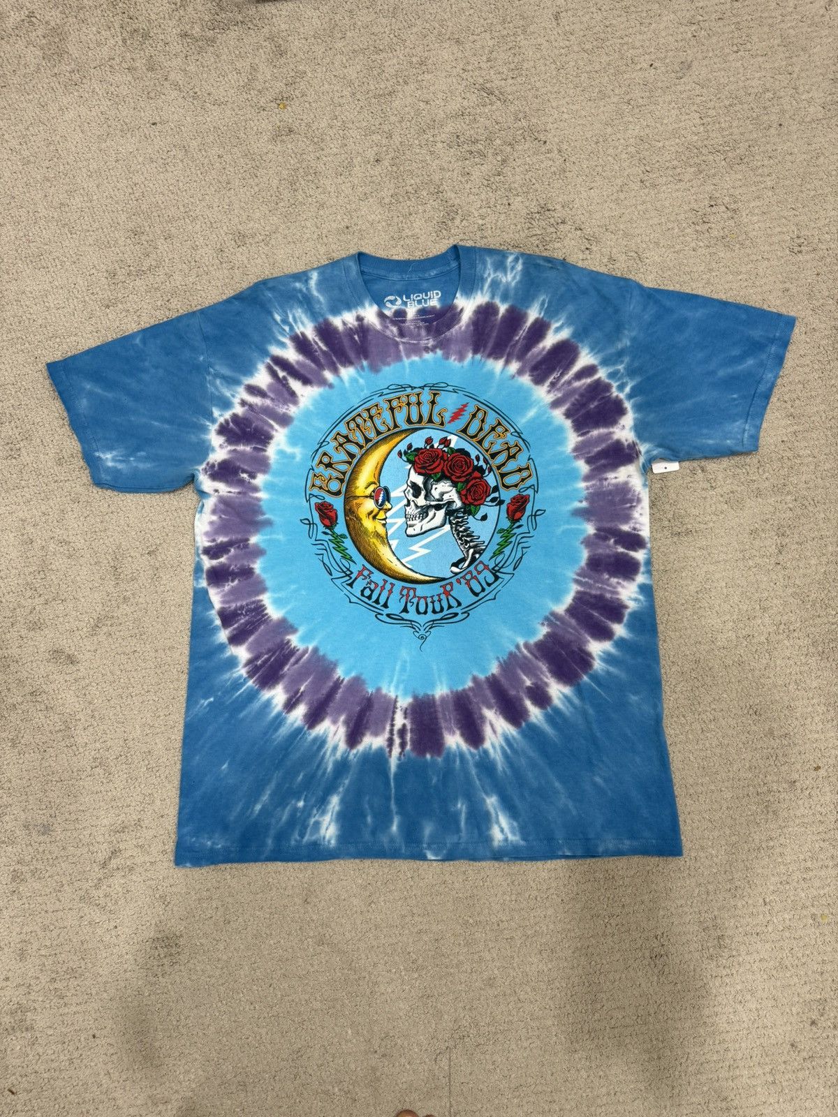 Band Tees × Grateful Dead × Liquid Blue Grateful Dead Fall Tour 