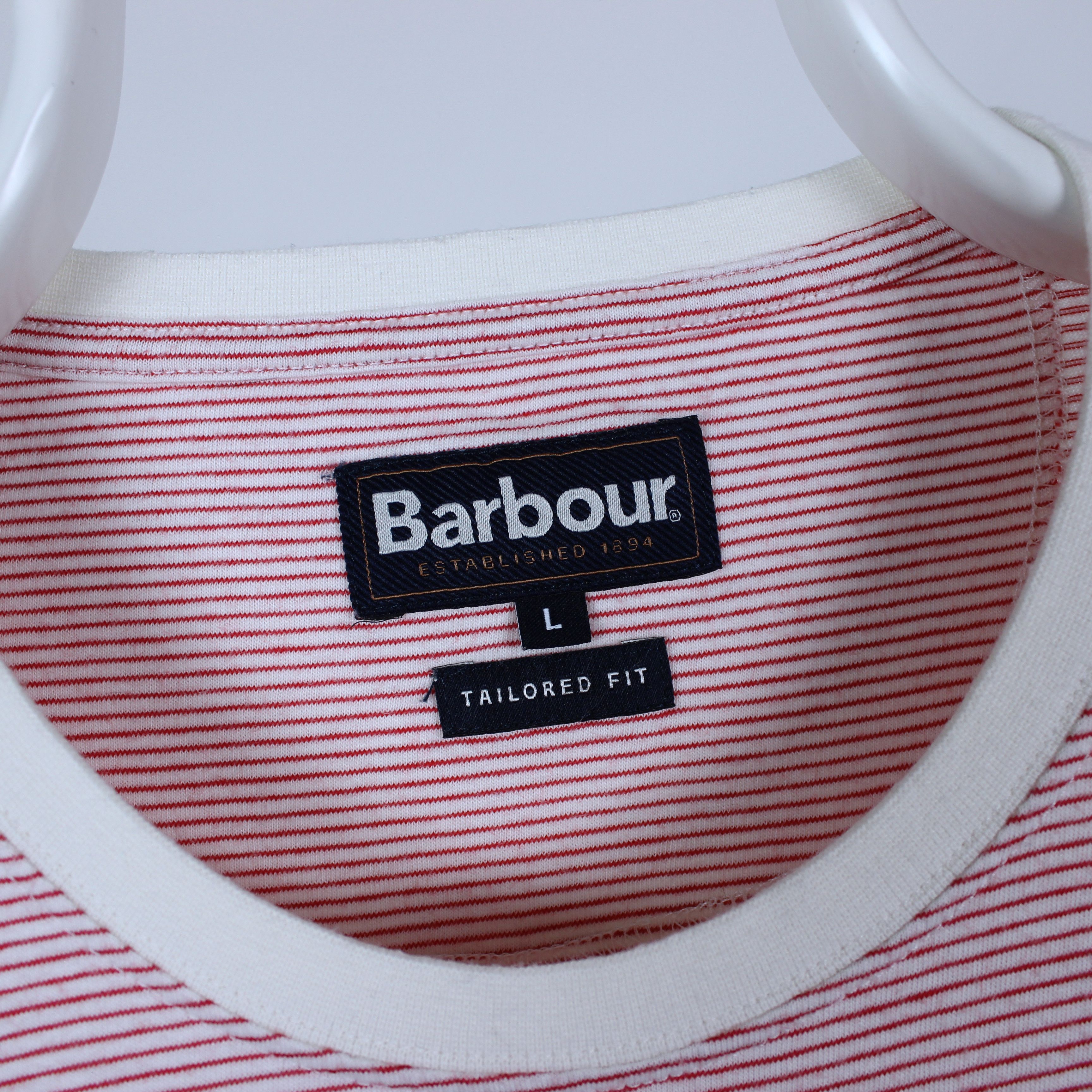 Barbour Barbour t shirt tee men stripes mariner L Size US L / EU 52-54 / 3 - 4 Thumbnail