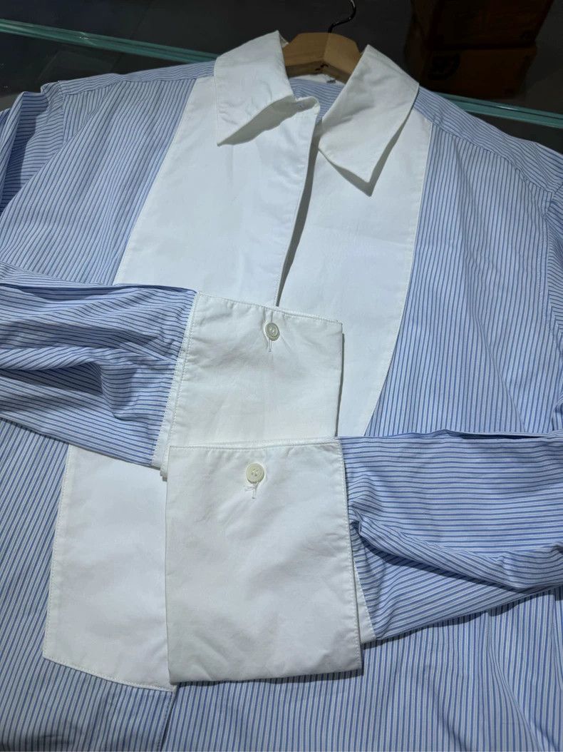 Loewe LOEWE Blue and White Striped Shirt, Size 38 Size XS / US 0-2 / IT 36-38 - 6 Thumbnail