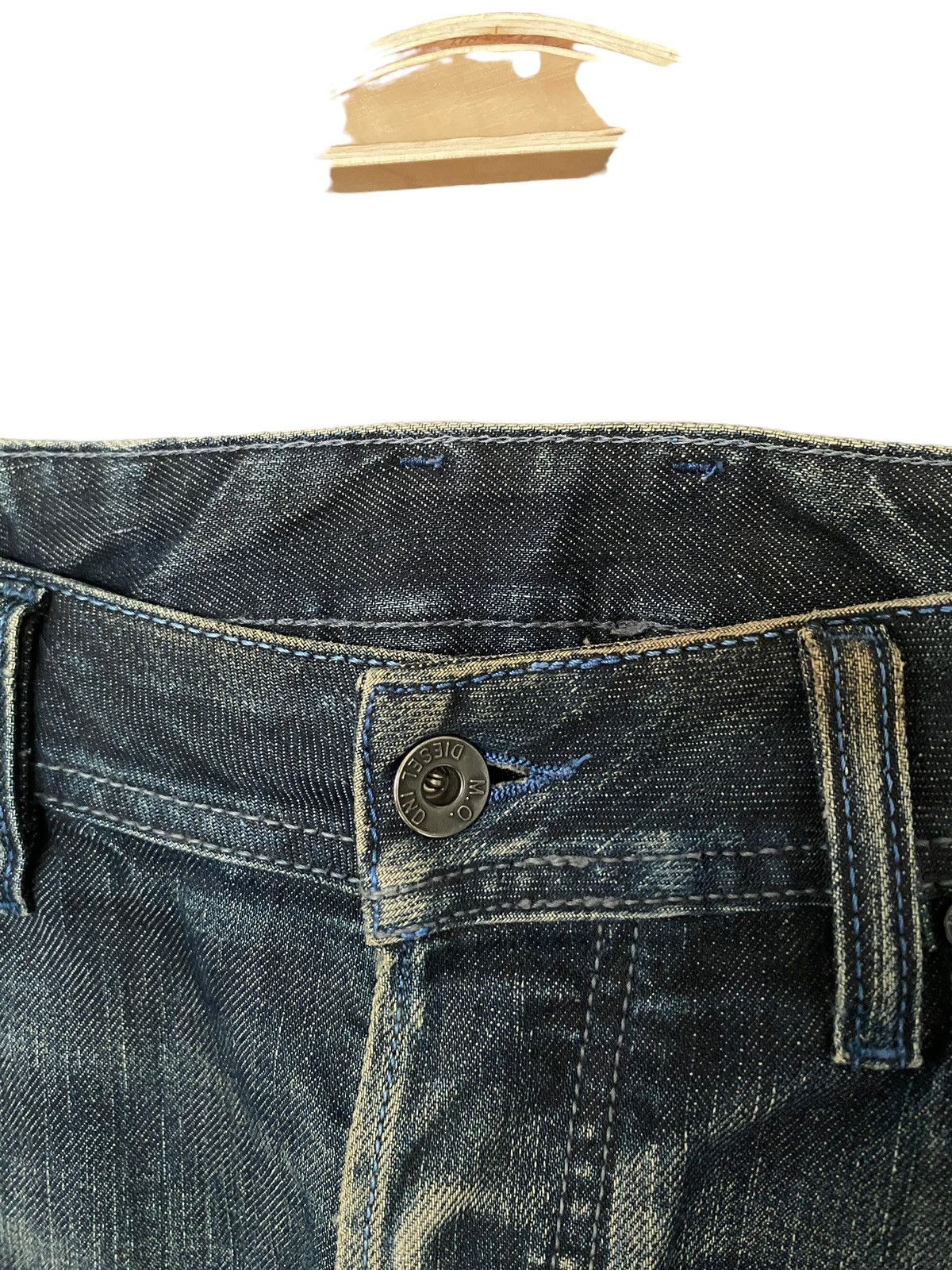 Vintage Vintage Brand Diesel Patchwork Jeans 1990s Size US 30 / EU 46 - 4 Thumbnail