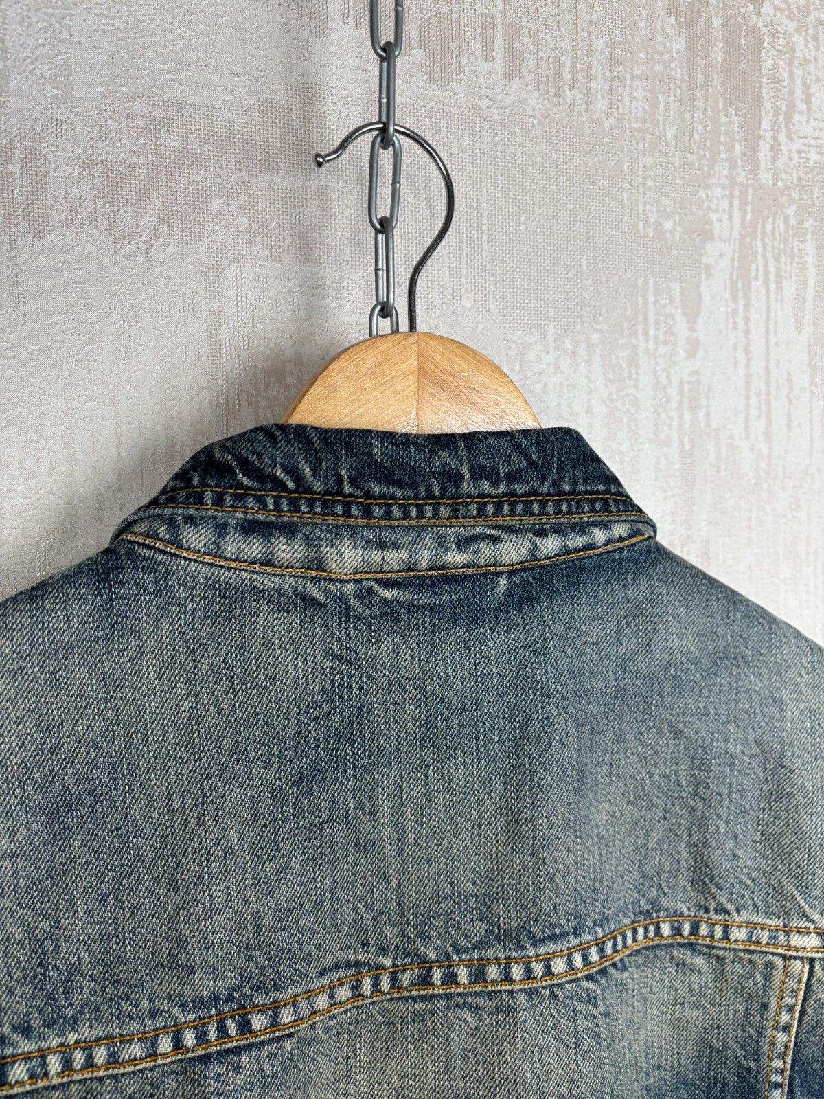 Nudie Jeans Nudie Jeans Terry Organic Sharp Denim Trucker Jacket Size US L / EU 52-54 / 3 - 17 Thumbnail