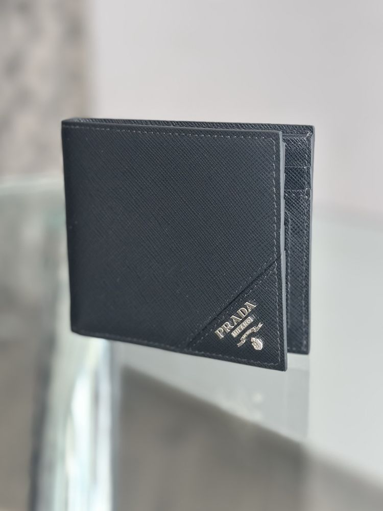 Prada Prada Saffiano NFC Leather Wallet Size ONE SIZE - 1 Thumbnail