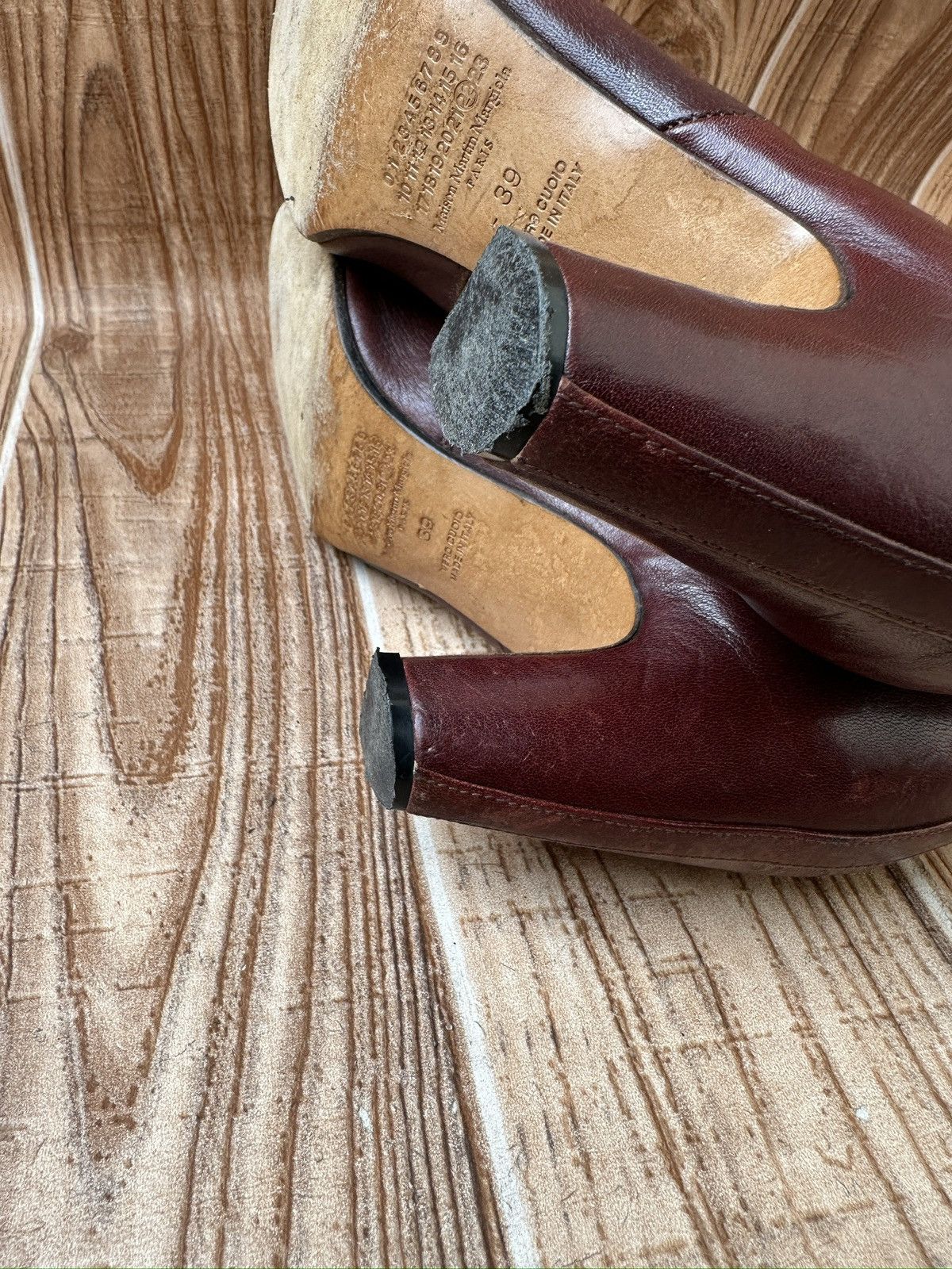 Maison Margiela Maison Martin Margiela Curved Heeled Boots Line 22 Size US 9 / IT 39 - 12 Thumbnail