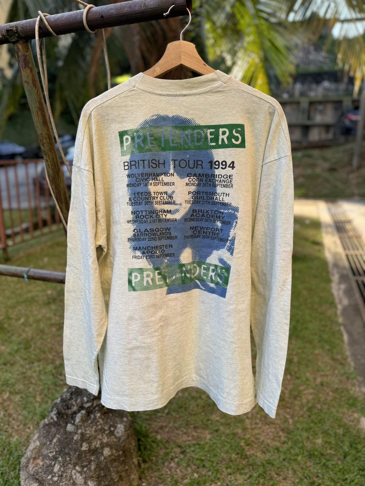 Band Tees × Vintage 🔥Vintage RARE 1994 The Pretenders British Tour Tees Size US XL / EU 56 / 4 - 2 Thumbnail