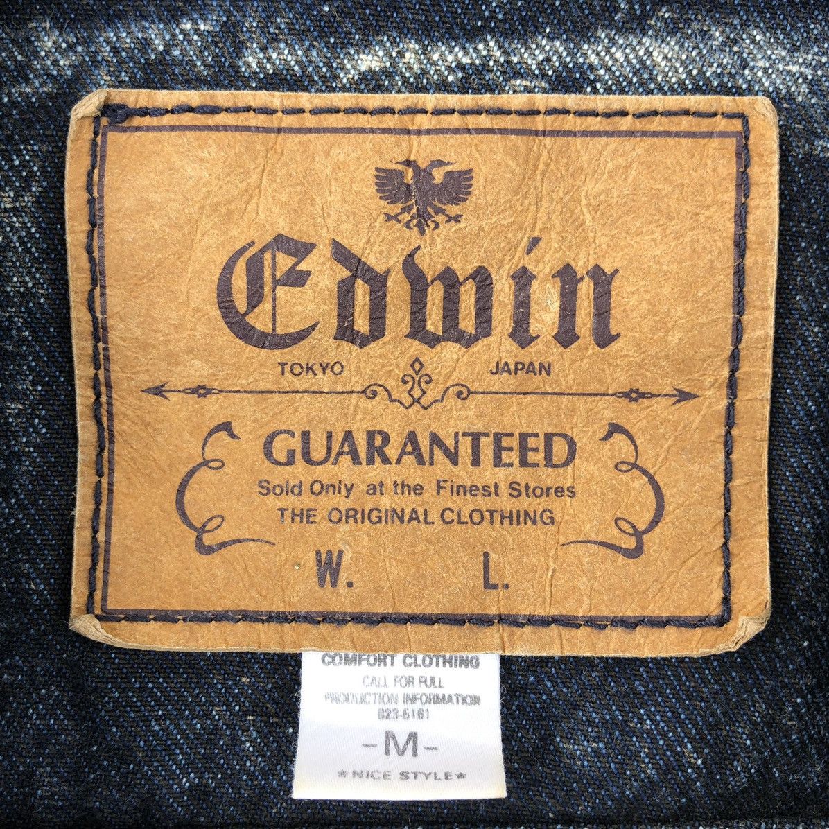 Edwin Vintage Edwin Asid Wash Trucker Denim Jacket Size US M / EU 48-50 / 2 - 18 Thumbnail