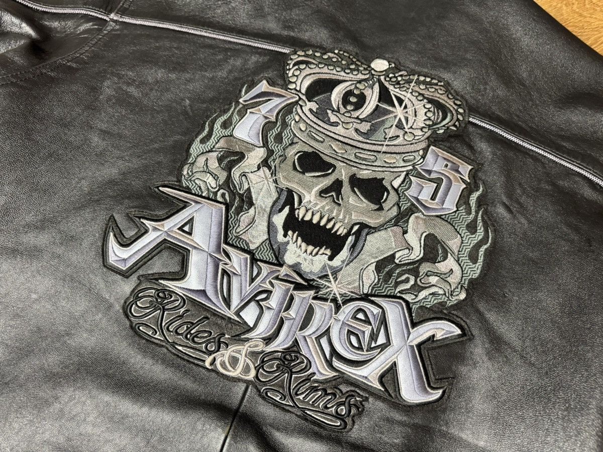 Avirex Vintage Avirex Rides & Rims Leather Jacket XL Size US XL / EU 56 / 4 - 13 Thumbnail