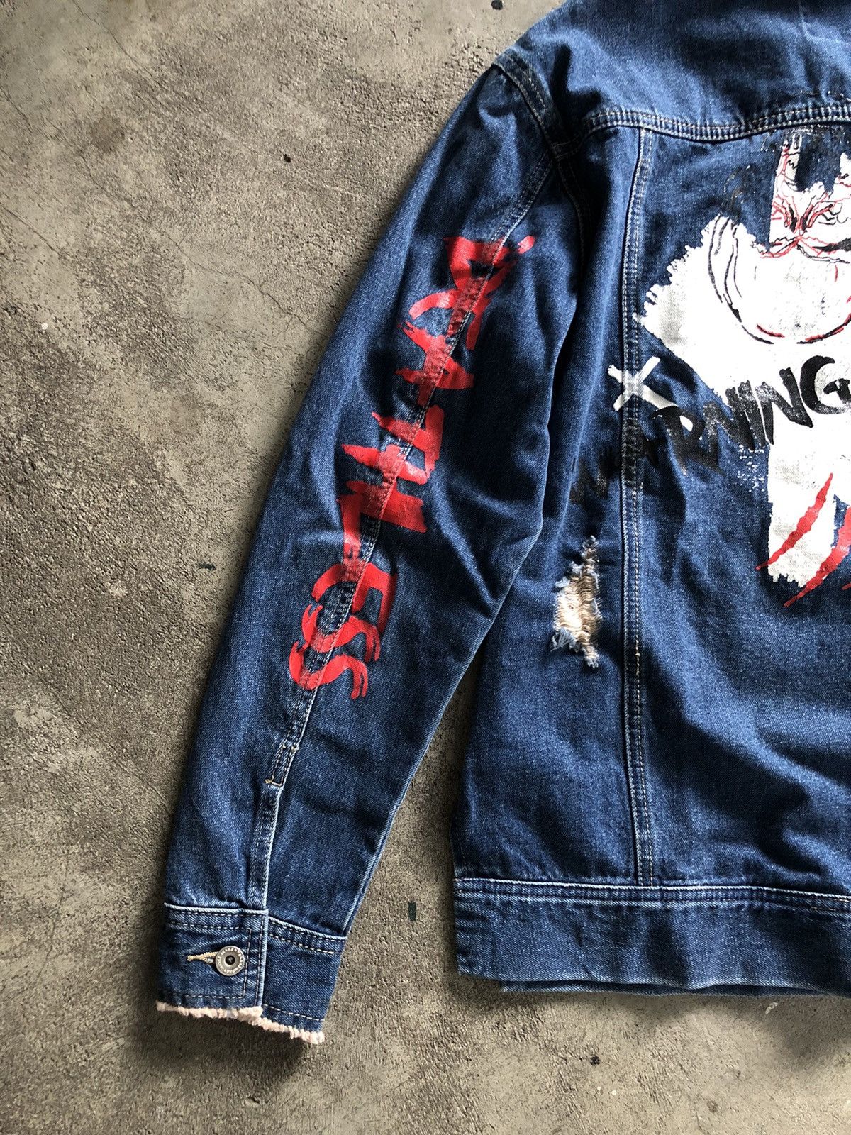 Other KAI-AAKMANN DENIM JACKET DISTRESSED Size US L / EU 52-54 / 3 - 6 Thumbnail