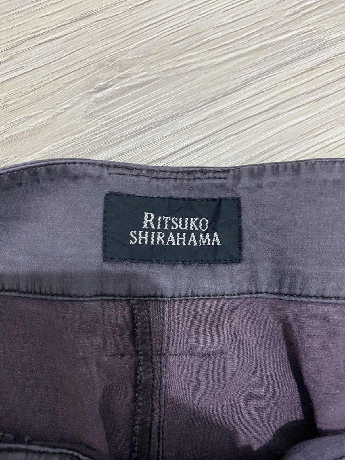 If Six Was Nine × Japanese Brand × Le Grande Bleu (L.G.B.) 2000s Ritsuko Shirahama Flare pants Size US 28 / EU 44 - 3 Thumbnail
