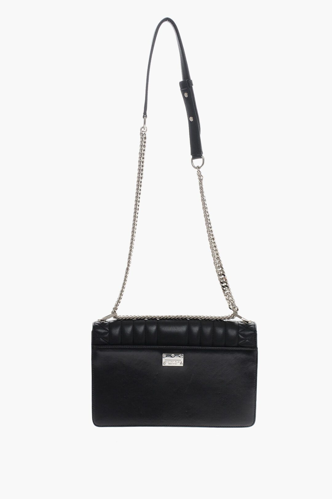 Philipp Plein og1mm0824 Size: OS / Leather Bag With Chain Shoulder Strap Size ONE SIZE - 2 Thumbnail