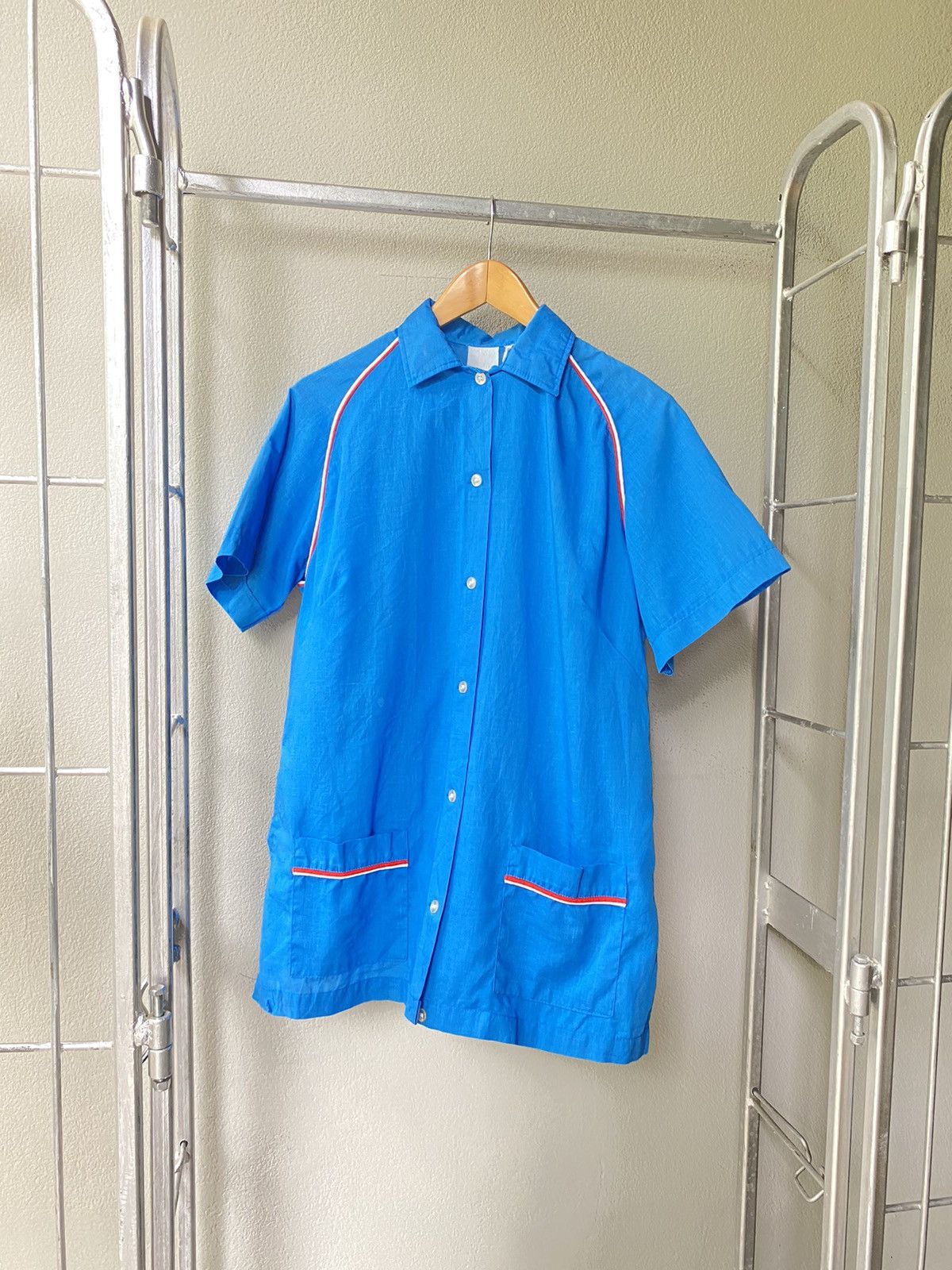 Vintage Go to hell demonstrators embroidery bowling shirt Size ONE SIZE - 16 Thumbnail