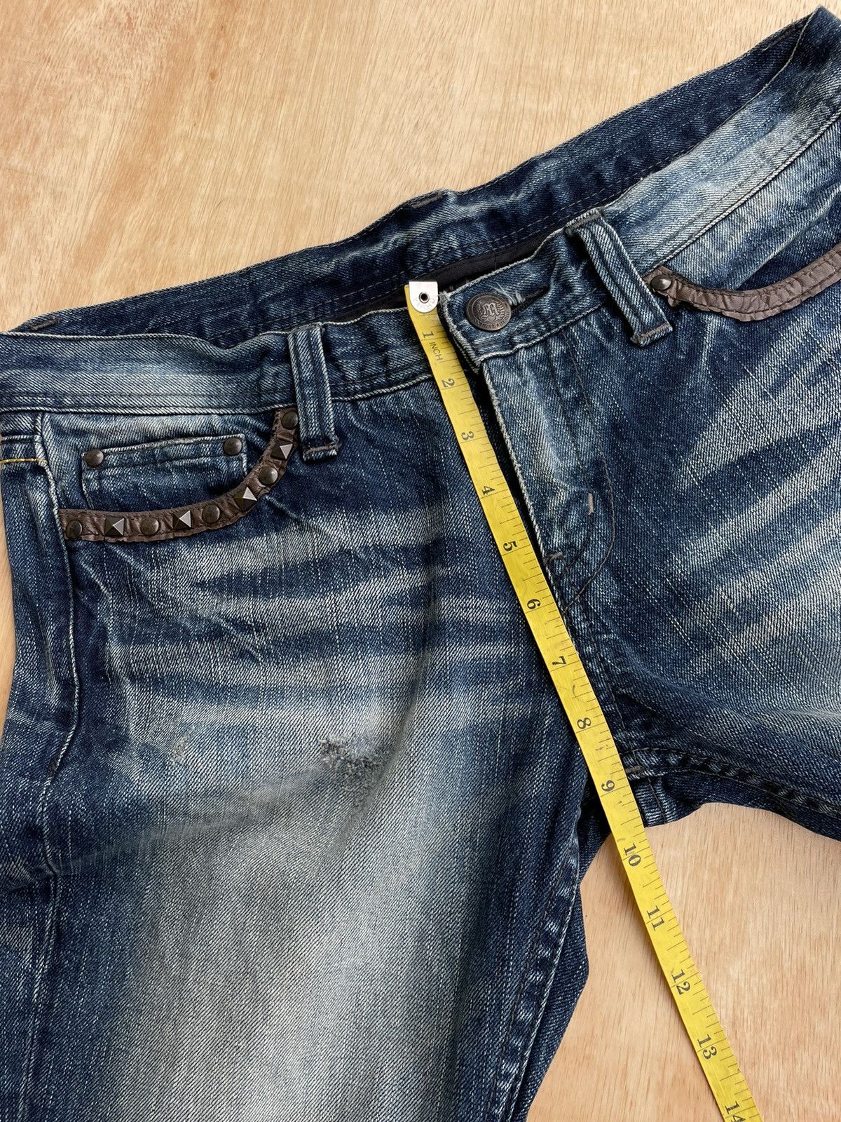 If Six Was Nine × Japanese Brand Distressed Denim Murder License Ifsixwasnine Size US 32 / EU 48 - 17 Thumbnail