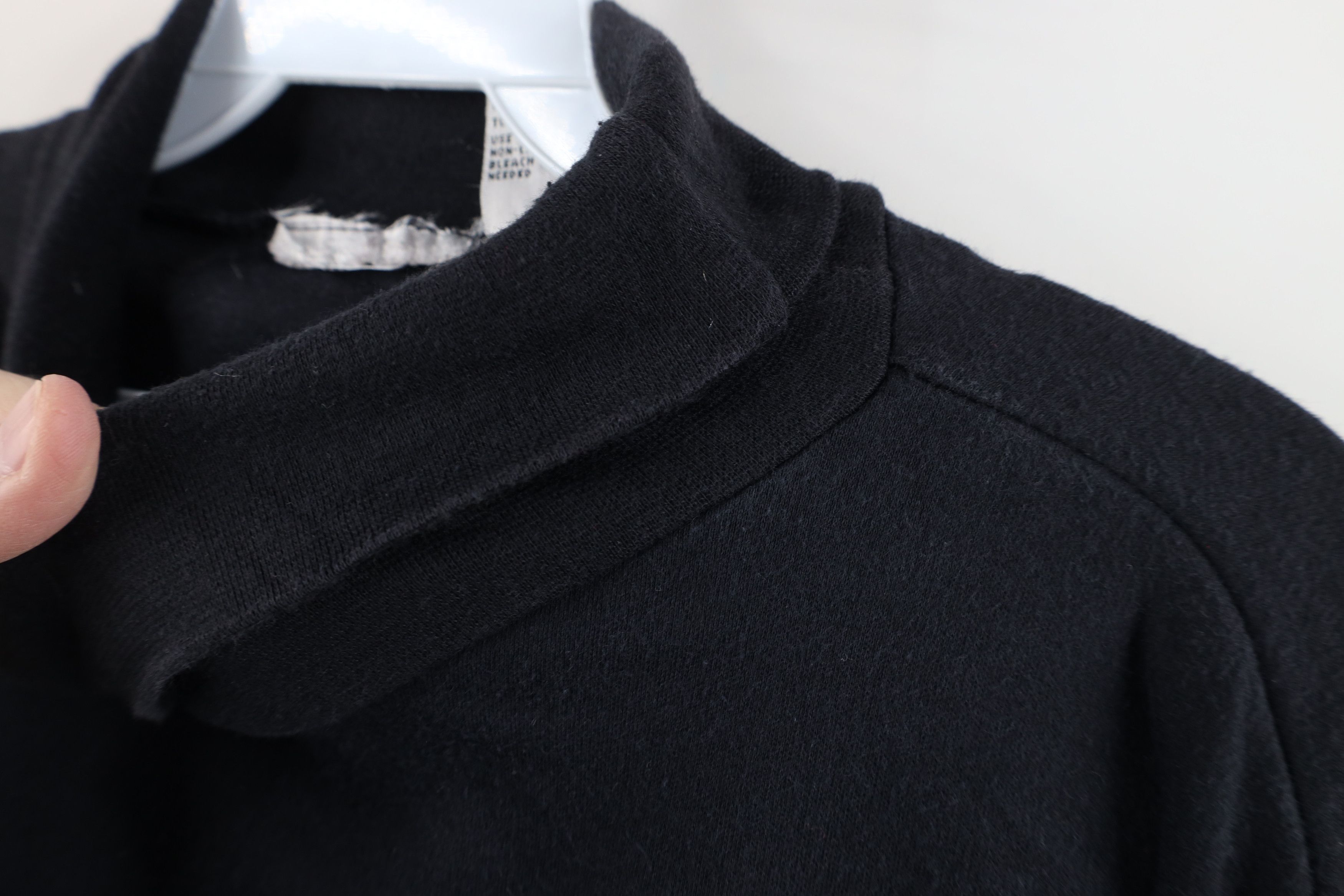 Vintage Vintage 90s Streetwear Blank Long Sleeve Turtleneck T-Shirt Size US L / EU 52-54 / 3 - 5 Thumbnail