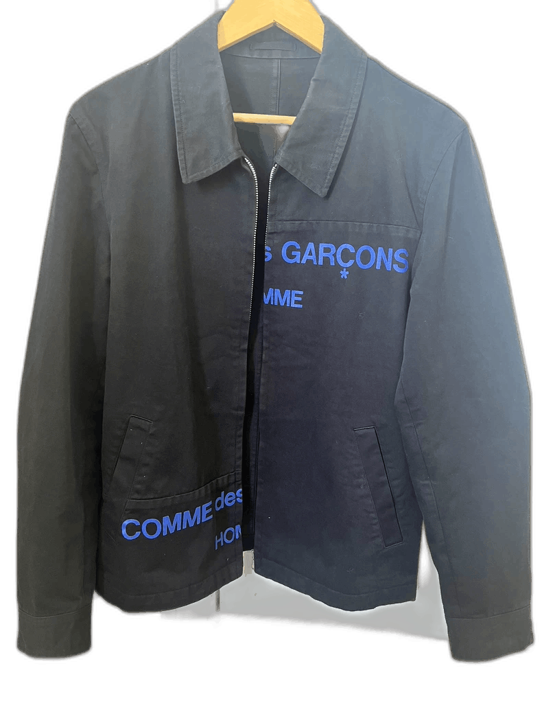 Comme des Garcons comme des garcons jacket with blue lettering Size US M / EU 48-50 / 2 - 1 Thumbnail