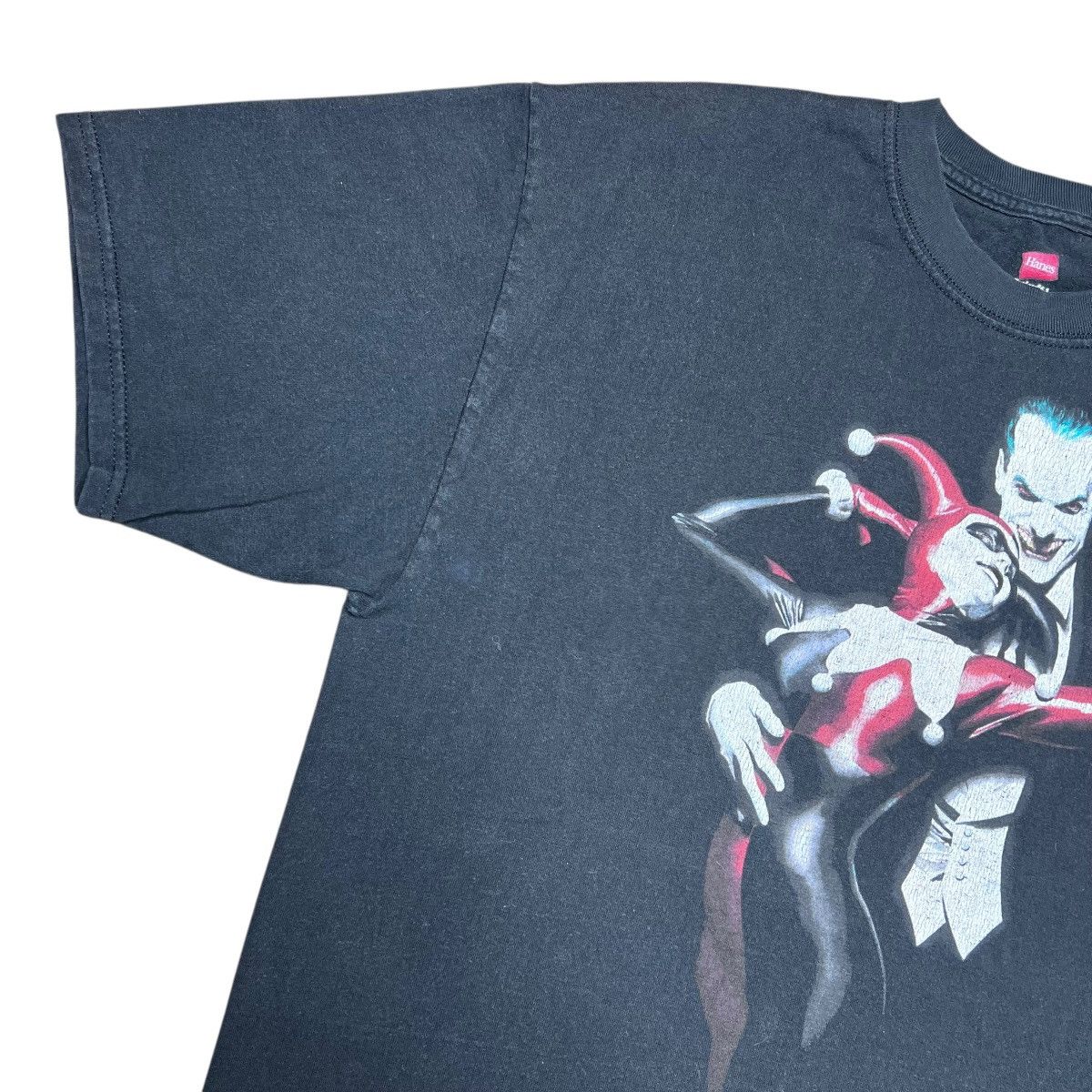 DC Comics × Vintage Vintage 2000s DC Comics Joker Harley Quinn Graphic T-Shirt Size US L / EU 52-54 / 3 - 5 Thumbnail