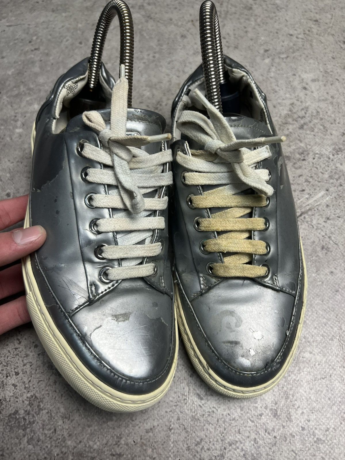 MCM MCM Sneakers Shoes Low Top Italy Size US 8 / IT 38 - 9 Thumbnail