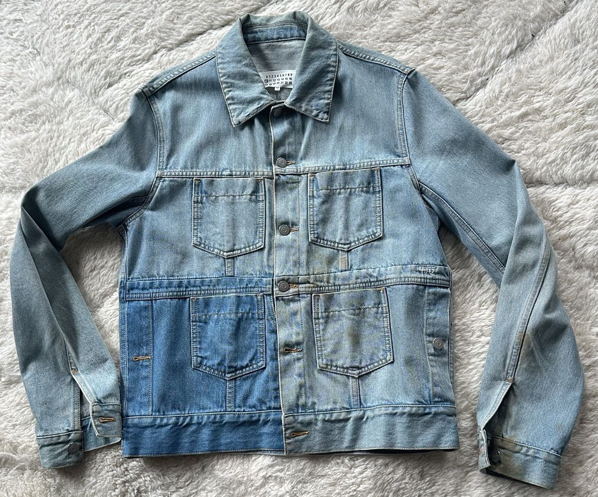 さき MAISON MARGIELA Denim Jacket Maison Margiela Distressed Denim Jacket| LN-CC