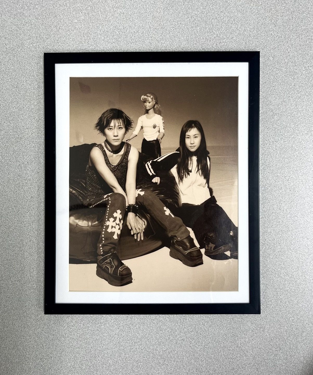 Chrome Hearts × Vintage Chrome Hearts Barbie Framed poster 8x11 magazine cutout Size ONE SIZE - 1 Thumbnail