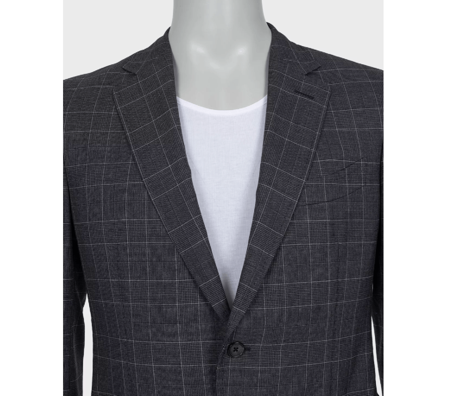 Tom Ford Tom Ford Gray Check Wool Blazer IT50 L Size 50R - 4 Thumbnail