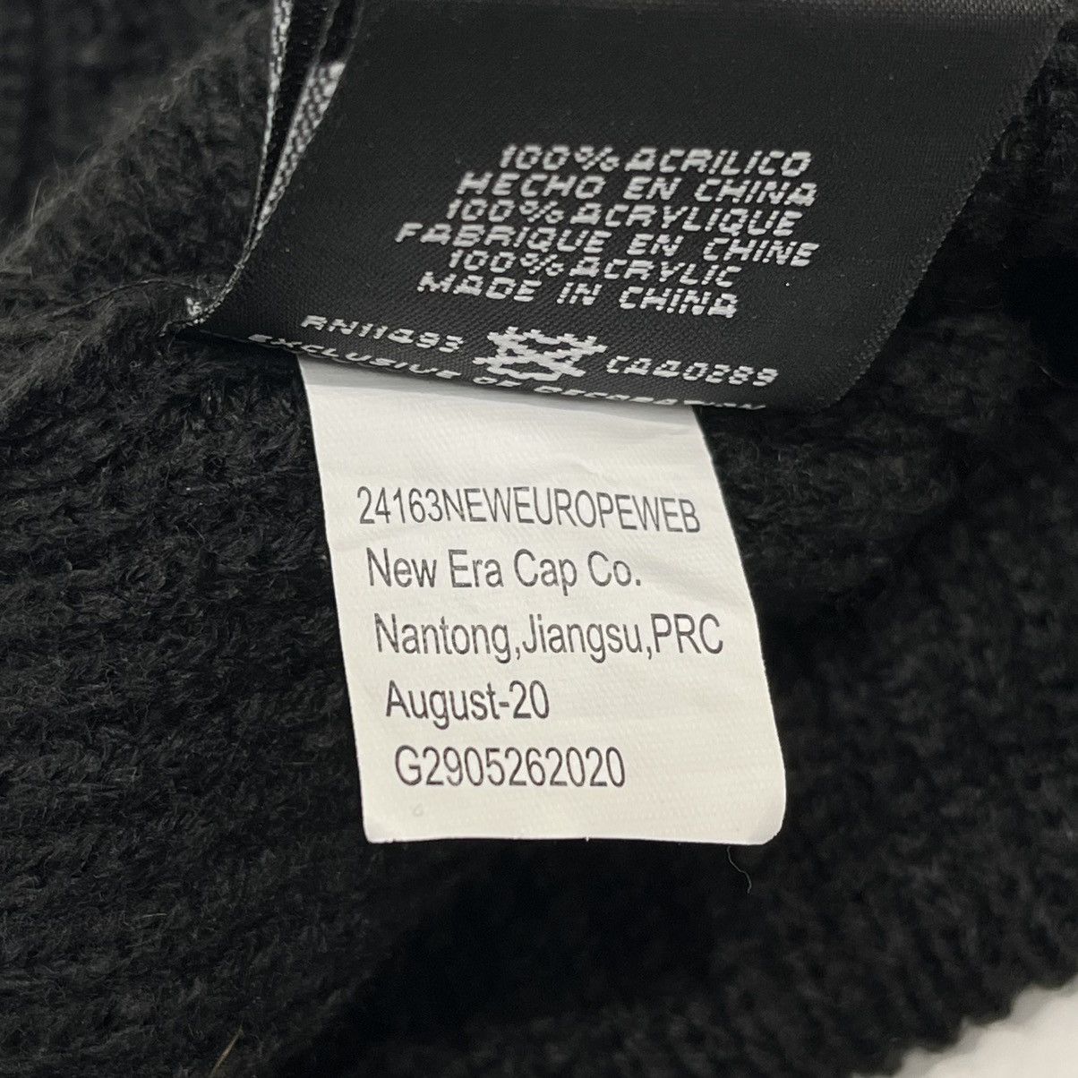 New Era × Supreme Supreme x New Era Balaclava Black Size ONE SIZE - 6 Thumbnail