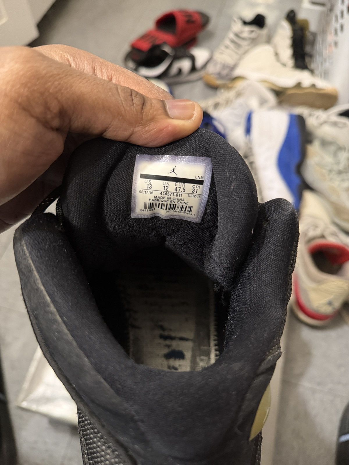 Jordan Brand Jordan 13 black cat Size US 13 / EU 46 - 6 Thumbnail