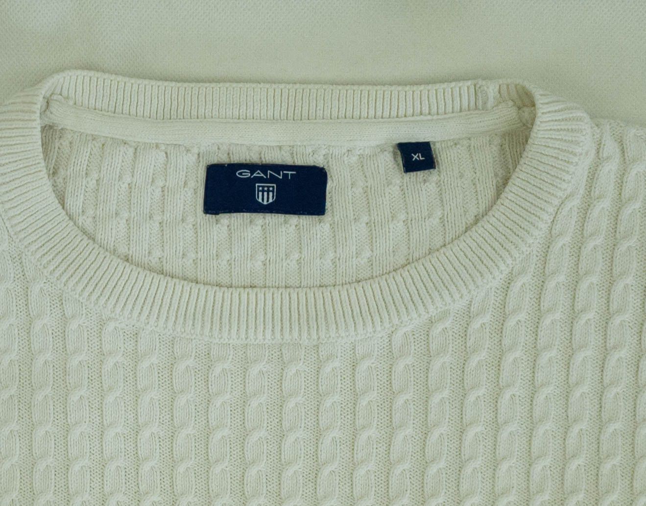 Gant Gant mens jumper cotton knit size XL vgc Size US XL / EU 56 / 4 - 4 Thumbnail