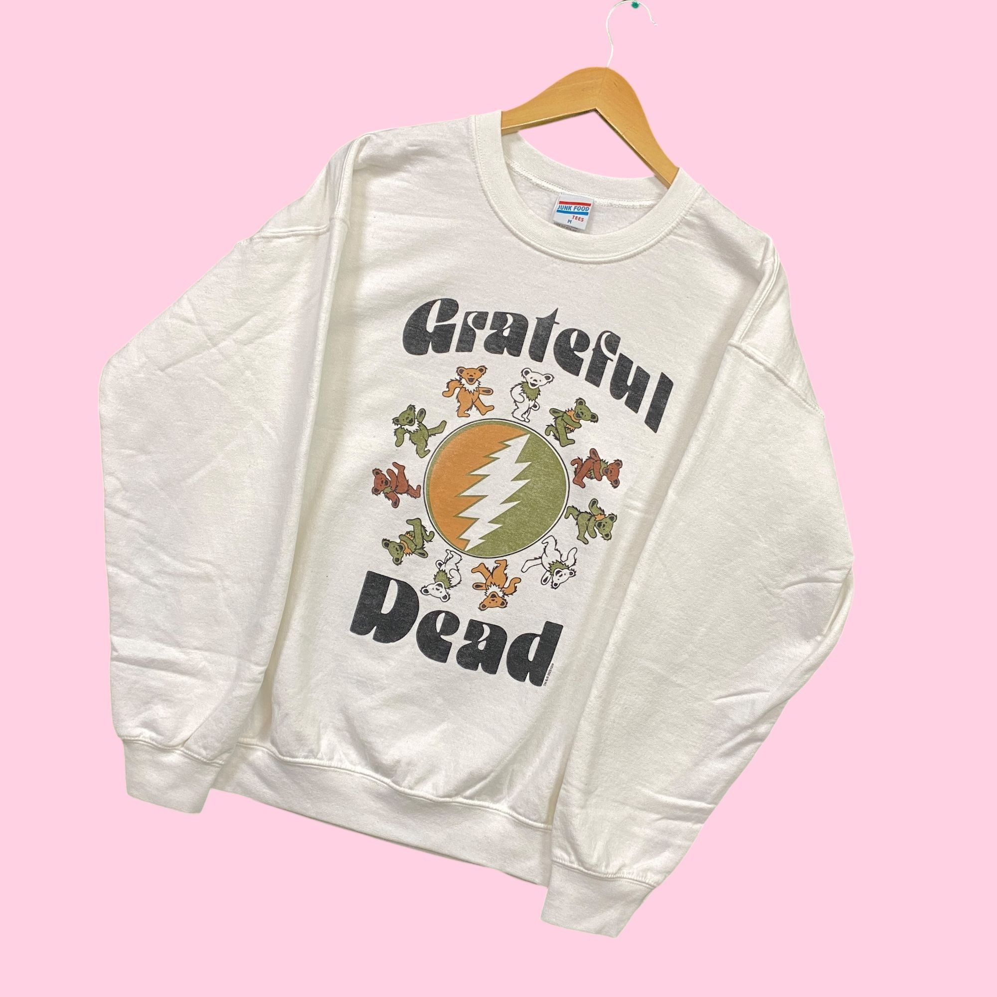 Grateful Dead Junk Food x Grateful Dead Band Oversized Crewneck Sweater M Size US M / EU 48-50 / 2 - 3 Thumbnail
