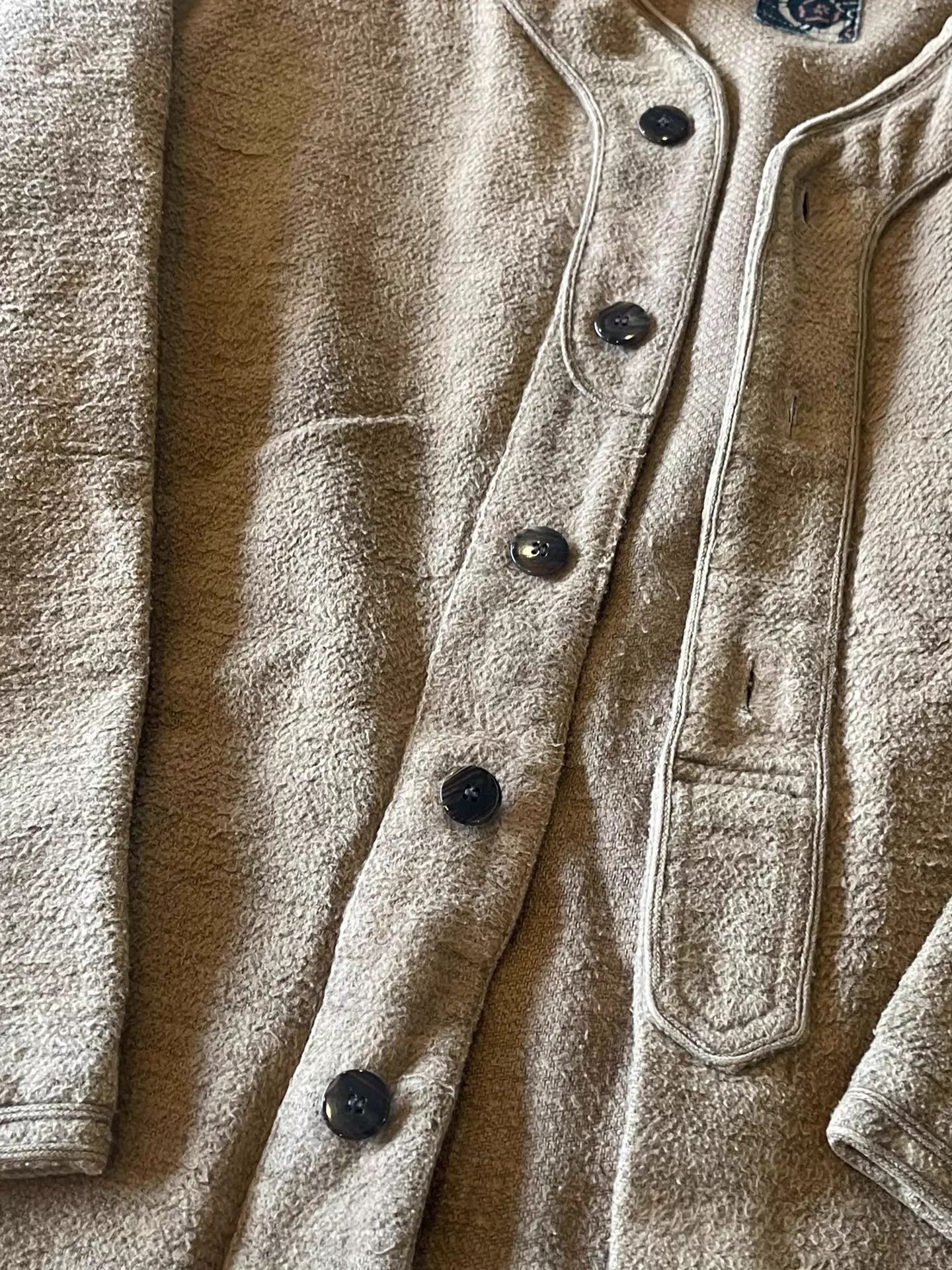 Visvim VISVIM ICT 17AW Gara-Bou Dugout L/S Mud 3 Size US L / EU 52-54 / 3 - 4 Thumbnail