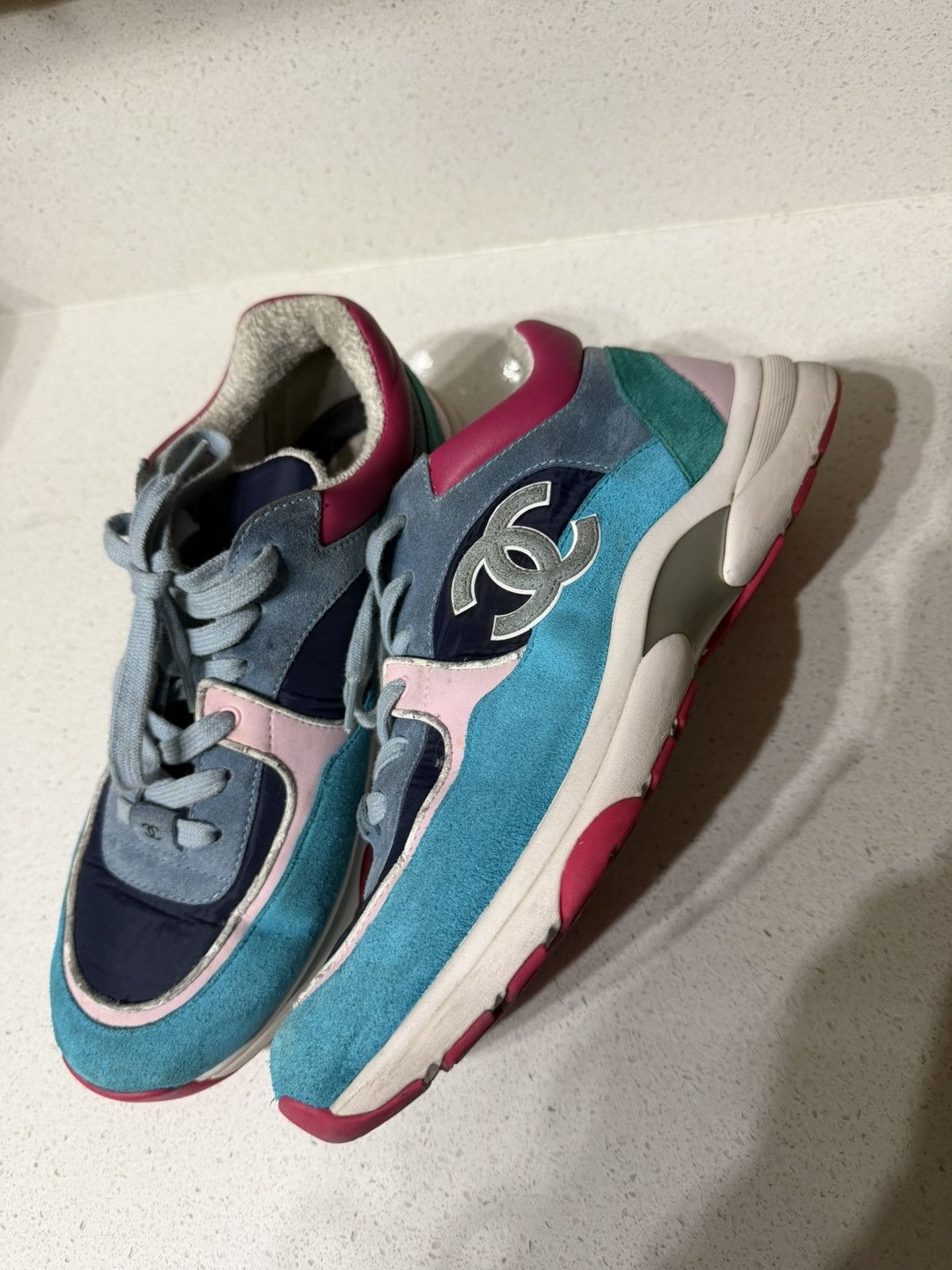 Chanel Chanel Runners multi color Size US 9 / EU 42 - 3 Thumbnail