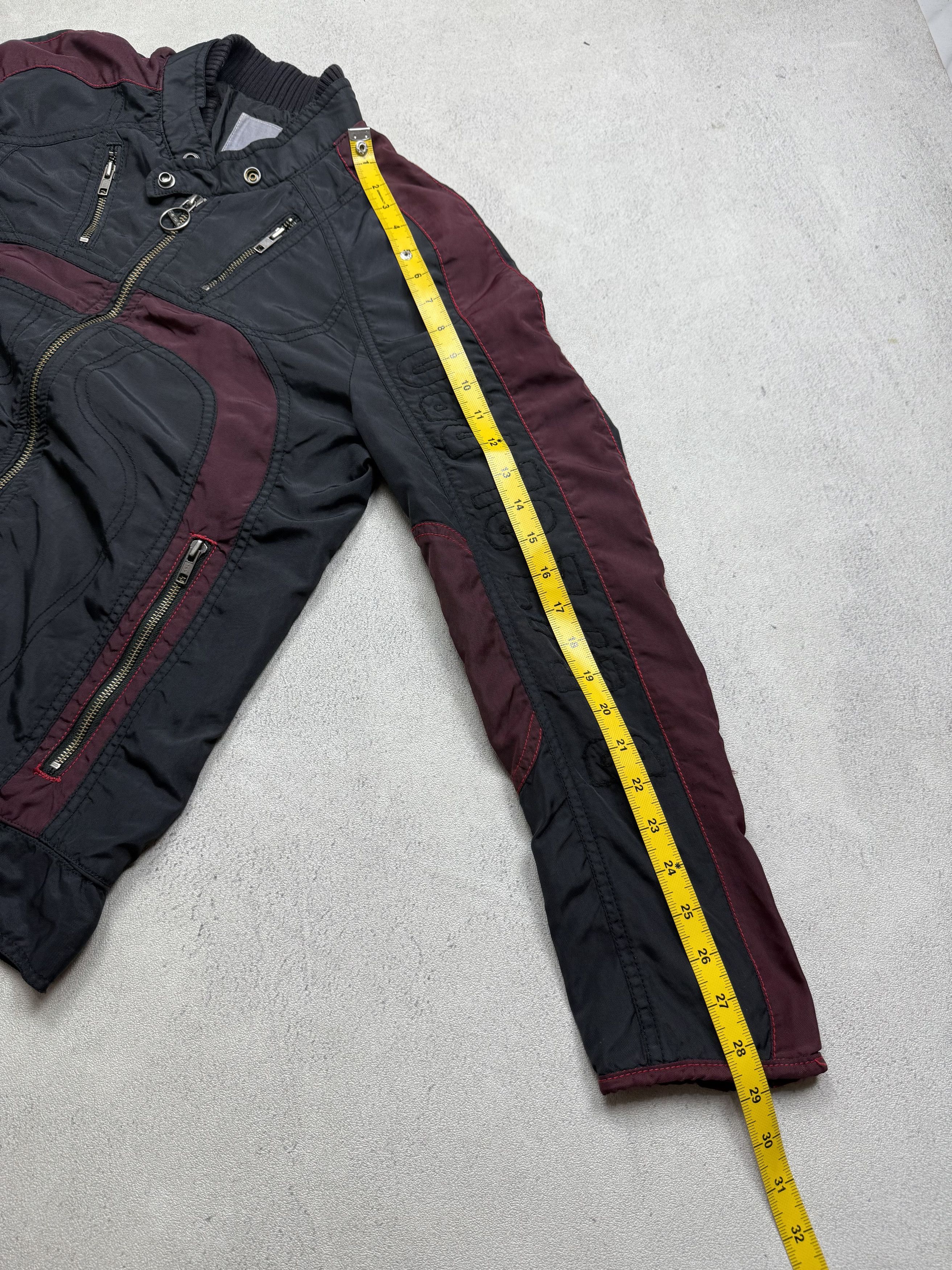 Diesel Rare Vintage Diesel Nylon Moto Biker Jacket Y2K Racing Size US S / EU 44-46 / 1 - 12 Thumbnail