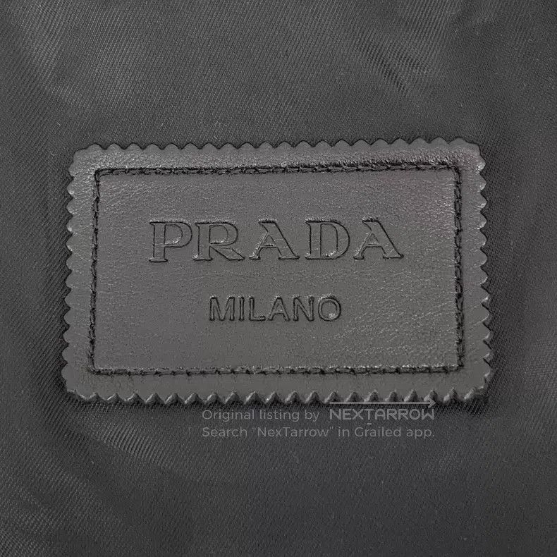 Prada Prada Black triangle sheep leather lapel zipper long-sleev Size XS / US 0-2 / IT 36-38 - 6 Thumbnail